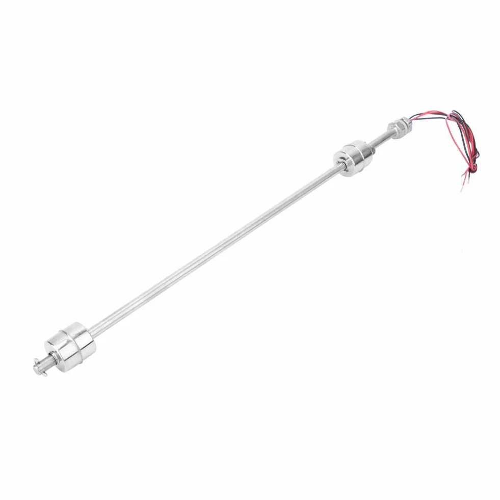 Focket Czujnik poziomu cieczy DC 0-110 V stal nierdzewna podwójny pływak 400 mm