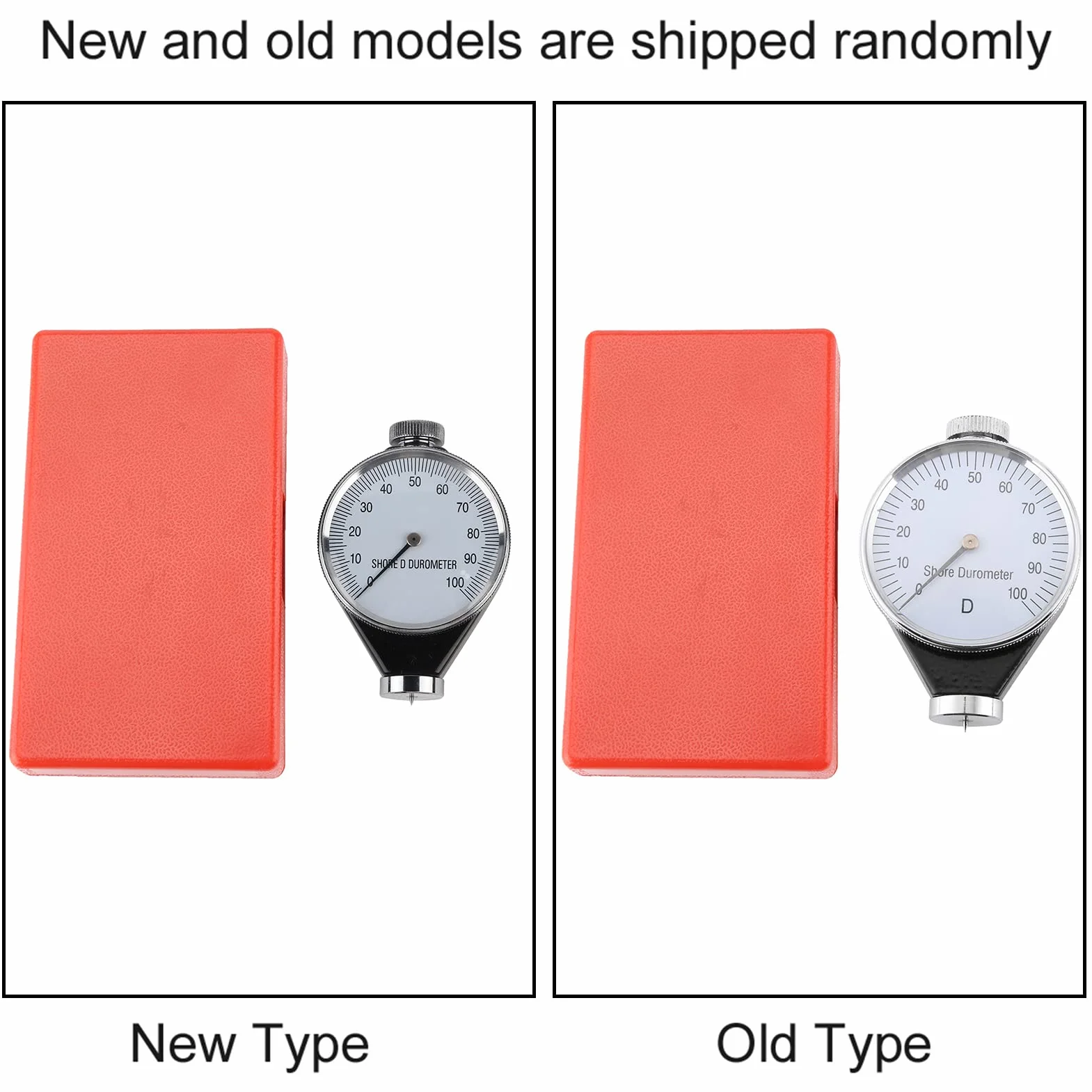 Akozon Twardościomierz do opon gumowych 0-100 Model D