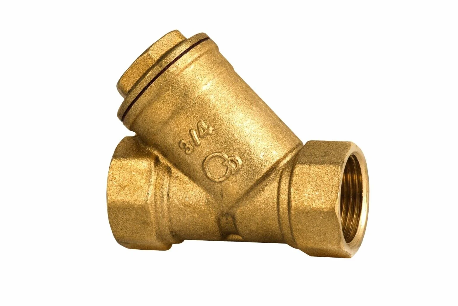 Zawór zwrotny skośny z zaworem zwrotnym mosiężny zawór 1/2" DMD