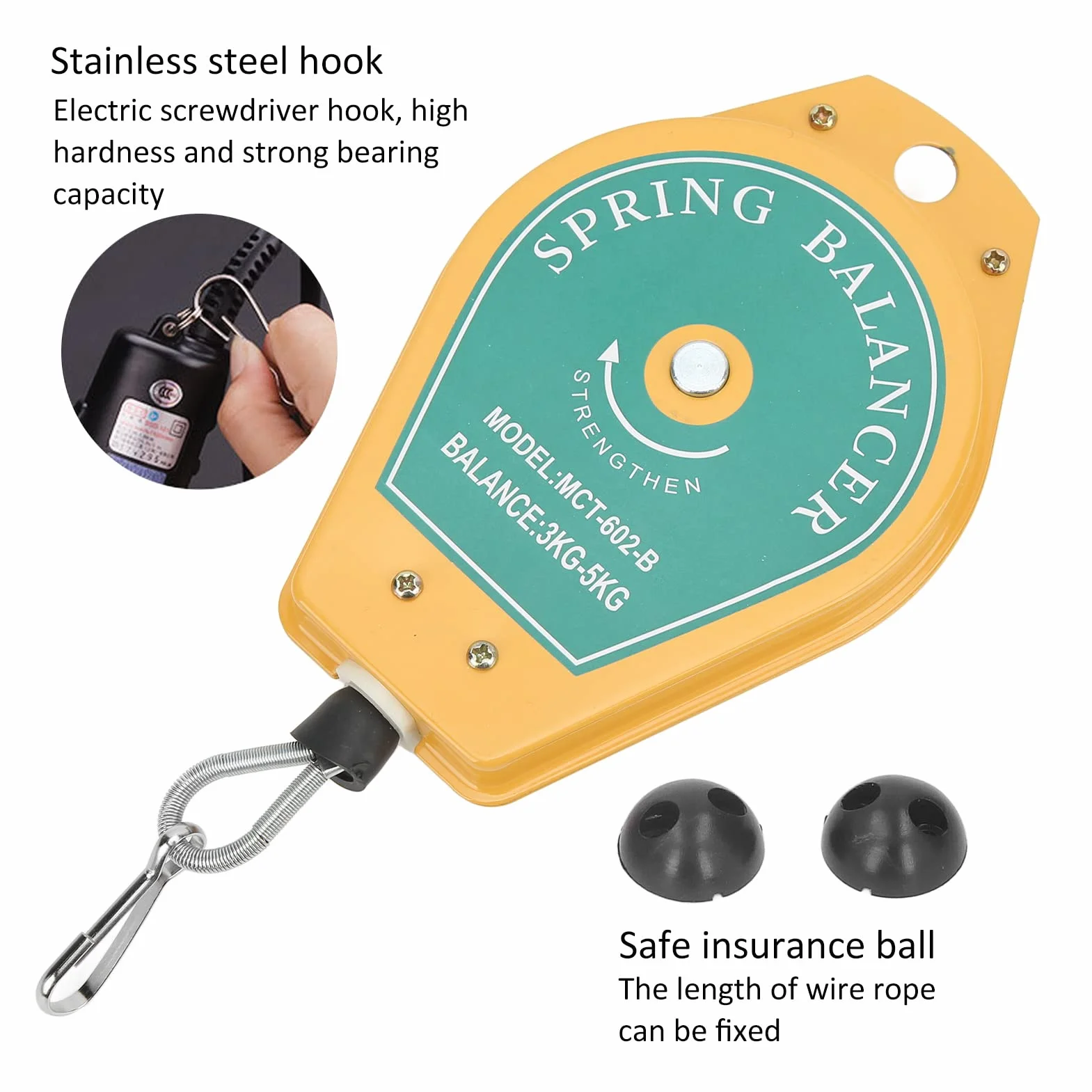 Spring Balancer 3-5 kg Load Bearing Retractable Tool do samochodów spawania linii montażowej