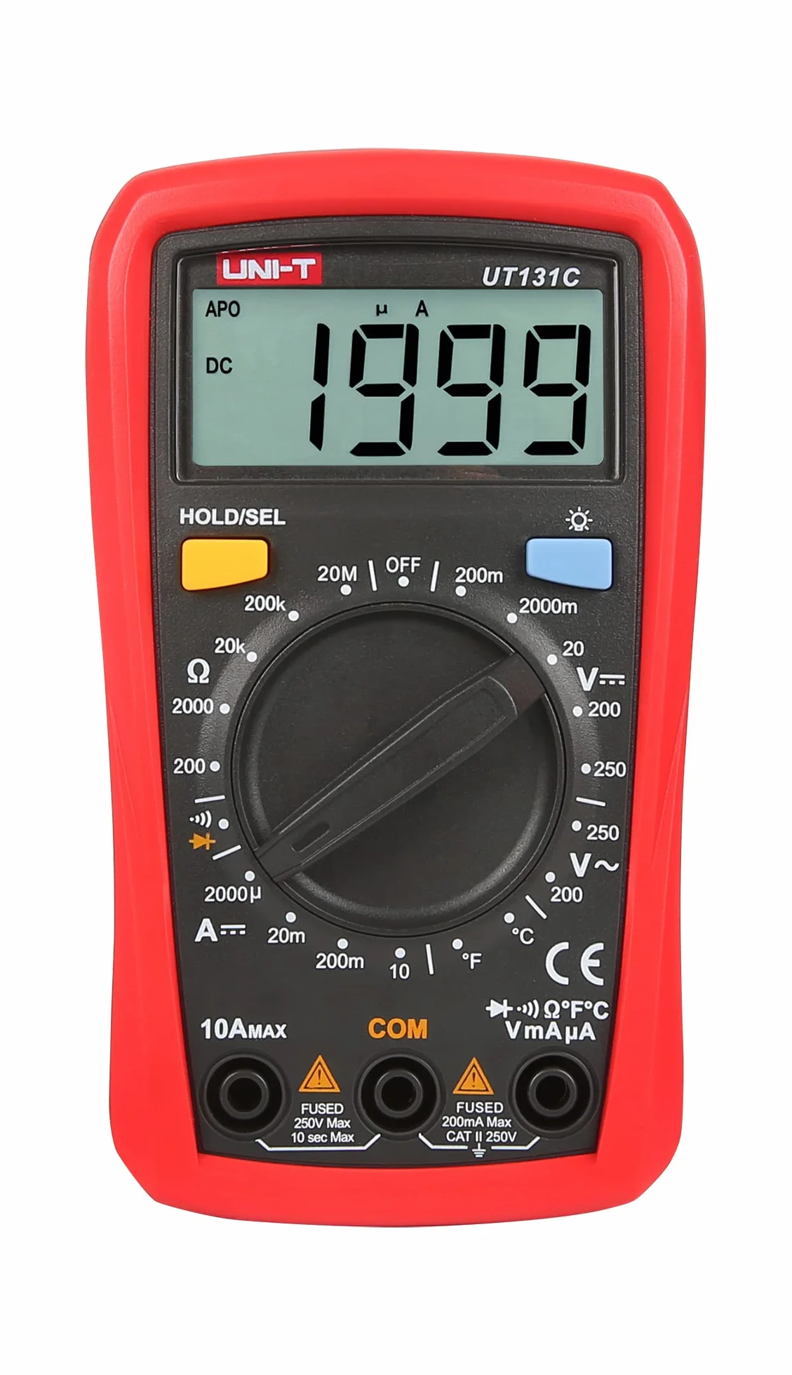 Miernik uniwersalny Uni-T UT131C / MIE0381 / ekran LCD/test diod