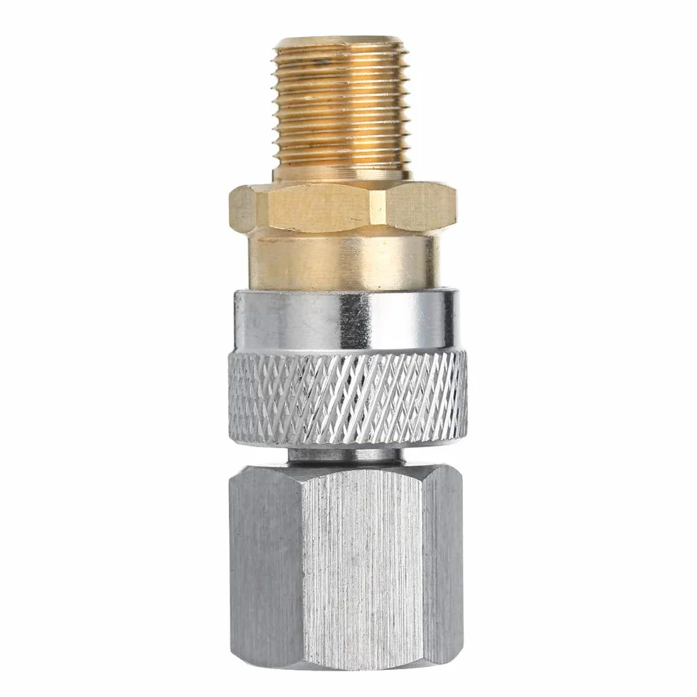 EsportsMJJ Mały 8 cali BSP Quick Release Coupler Fittings Charging Adapter Kit do wiatrówki PCP