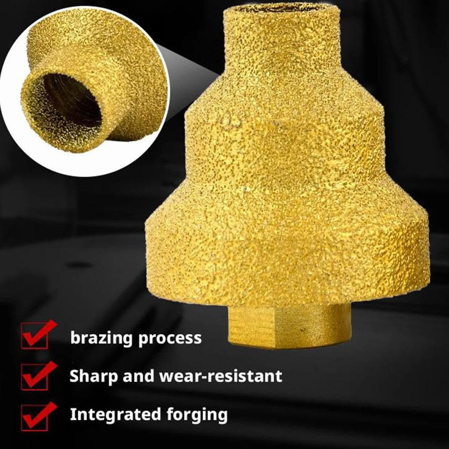 Metal Drill Bit Hole Expander Conical Step Drill Bit For Metal Woodworking Concrete Tile Bevel Chamfer Drill Bits For Precision Drilling In Various Materials Like Steel, Wood, And Ceramic