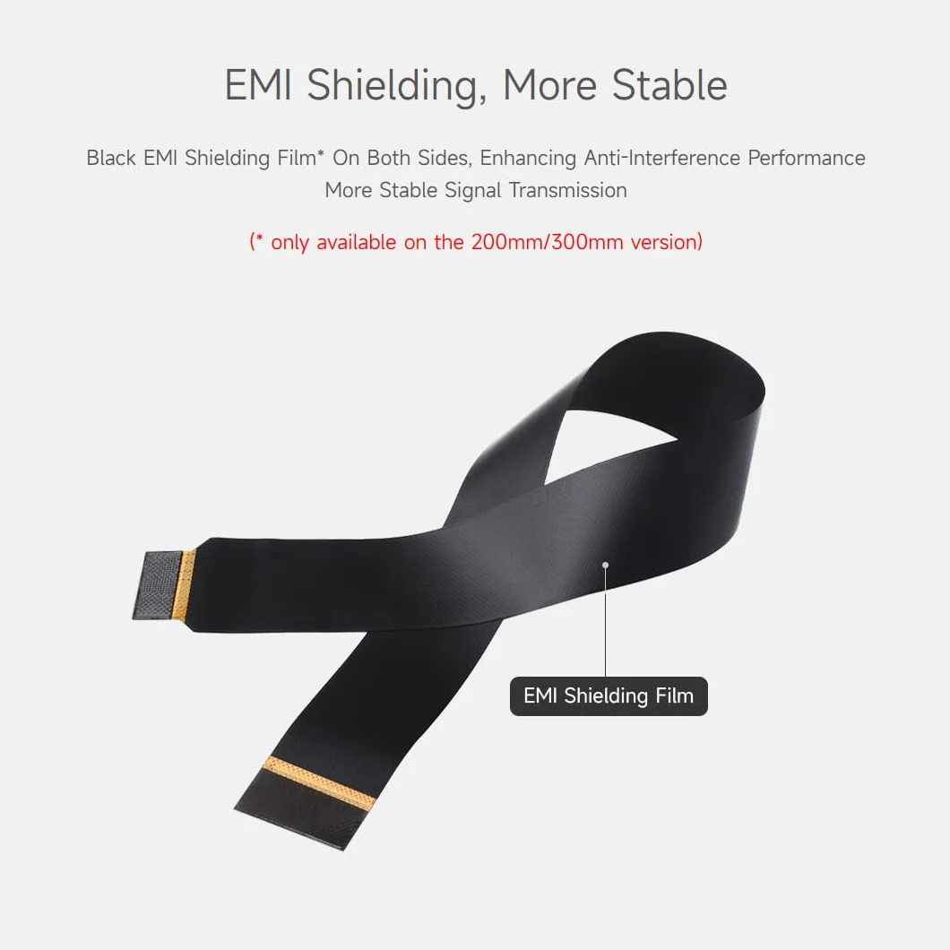 Waveshare CSI FPC Flexible Cable For Raspberry Pi 5, 200mm, 22Pin To 15Pin, Suitable For CSI Camera Modules
