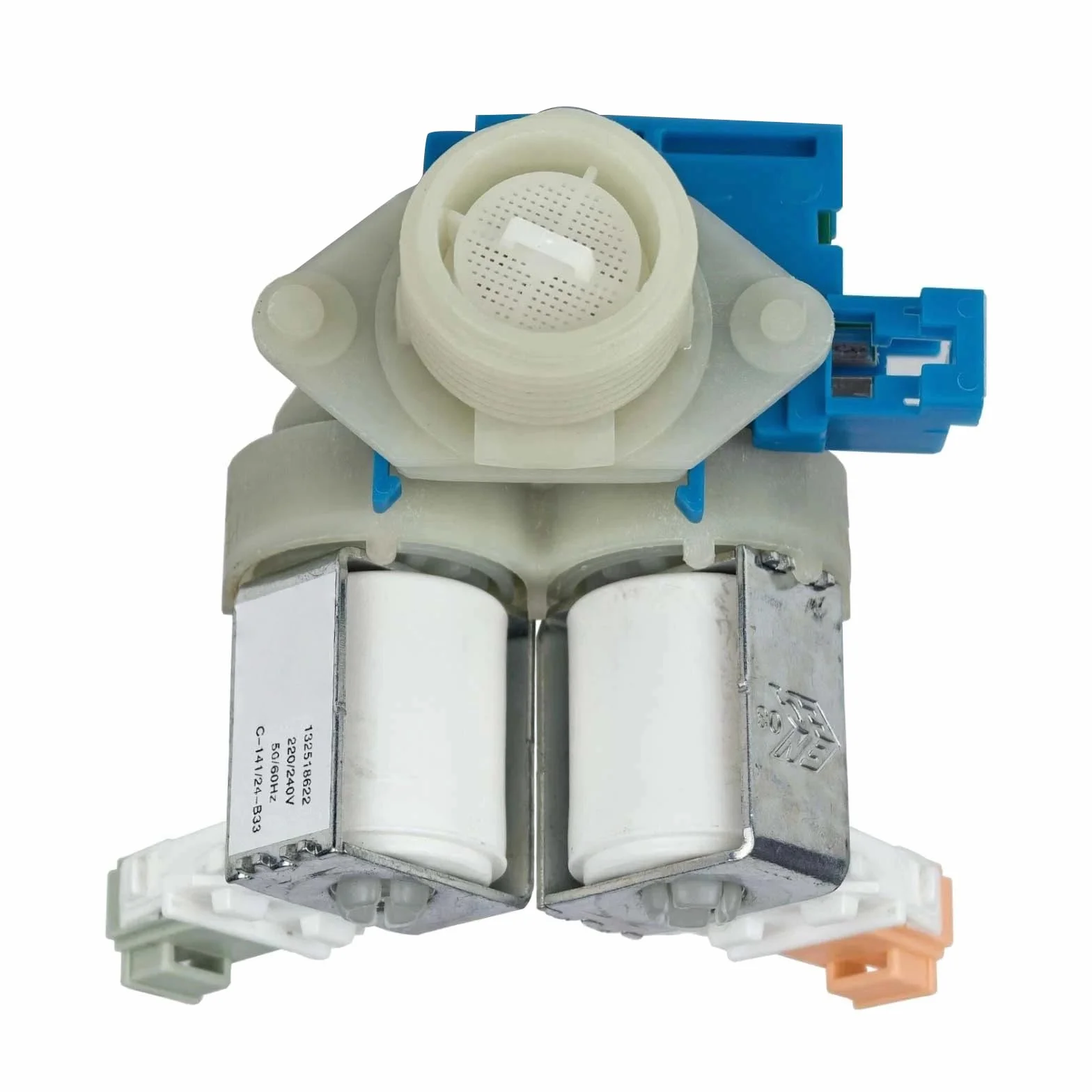 220-240V AC pralka zawór wlotowy wody niski poziom hałasu 132518622 pasuje do pralki Electrolux EWF12822 EWF12832 EWF14742