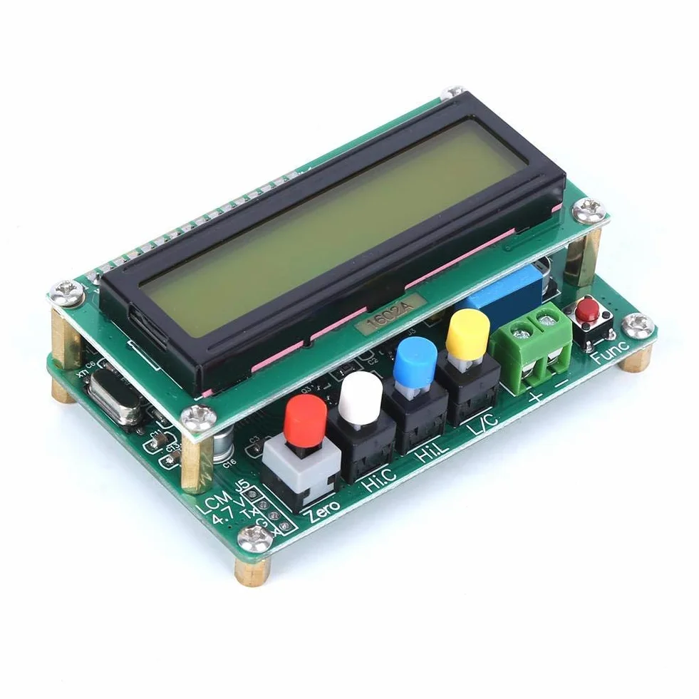 LC-100-A Miernik pojemności Cyfrowy o wysokiej dokładności Komponenty elektroniczne Miernik pojemności indukcyjności Mini interfejs USB