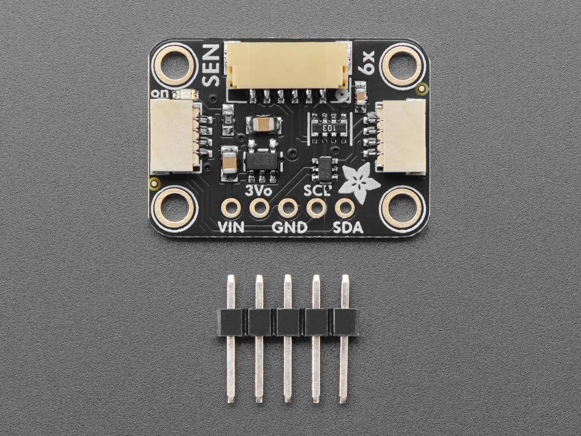 Adafruit SEN6x Breakout Board do Sensirion SEN66, STEMMA QT/Qwiic, 6331