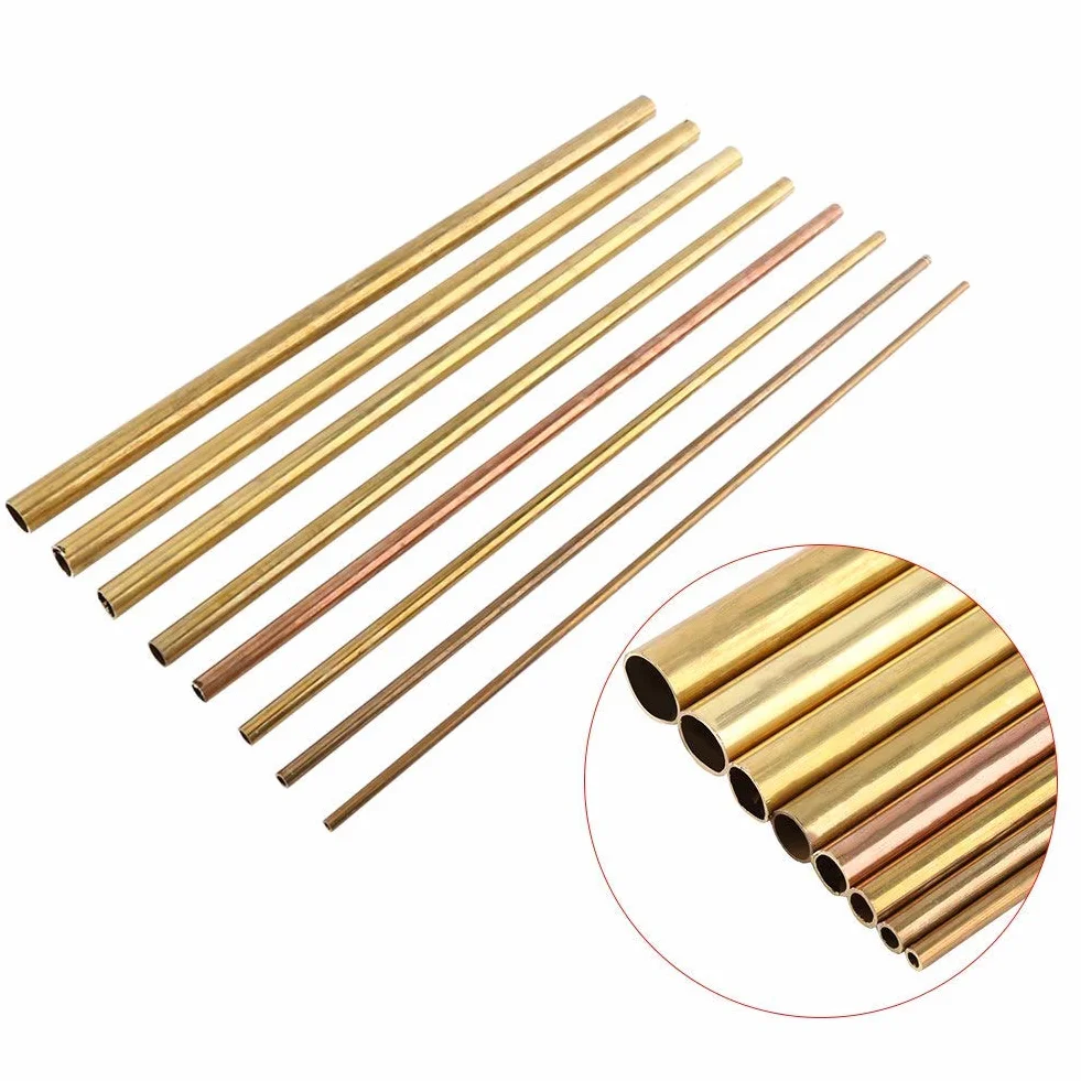6 mm mosiężna rura 8 mm mosiężna rura okrągła długość 50 cm wykonanie modelu - zewnętrzna średnica 10 mm 12 mm 14 mm 16 mm 18 mm 20 mm (20 mm)