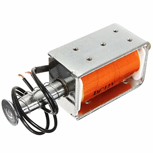 DC 12V 35mm długi skok Push Pull Solenoid Elektromagnetyczny
