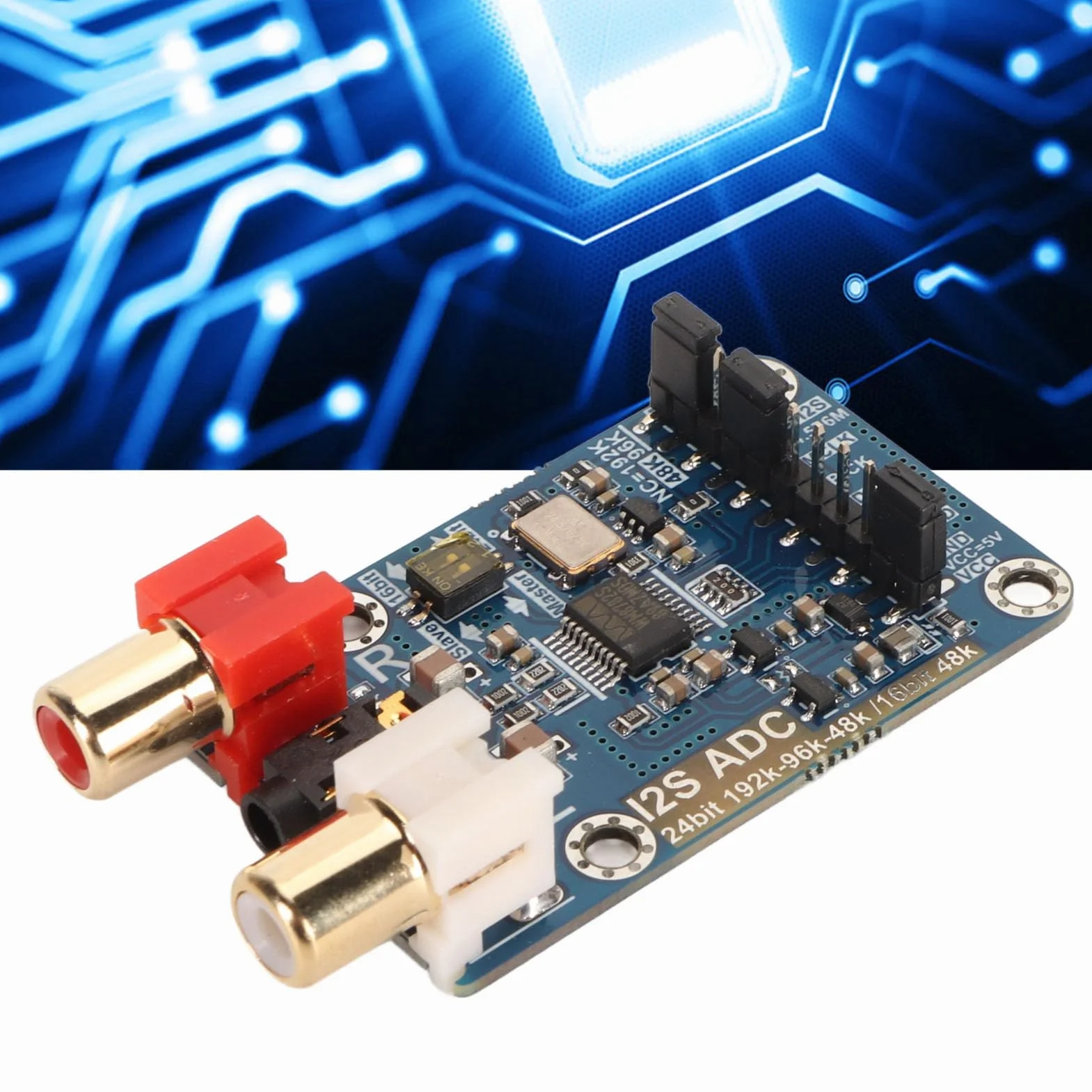 I2S ADC Audio Moduł Karty Przechwytującej Development Board Bezstratny Cyfrowy Dekoder