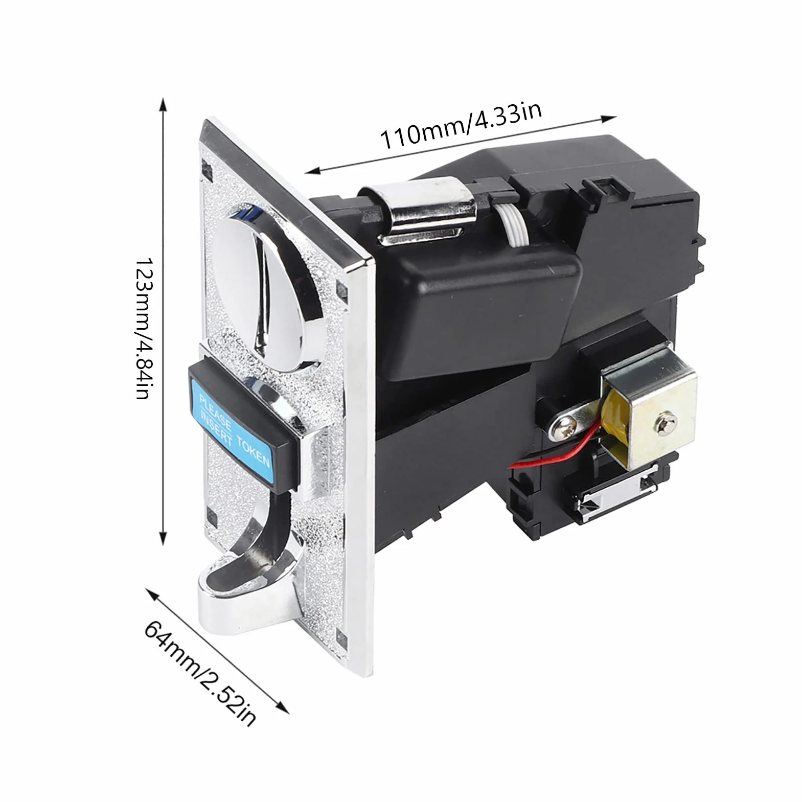 Akozon Electronic Wallet Vending Machine Arcade Game Selector, część 6 Różne typy Coin Acceptor Validator