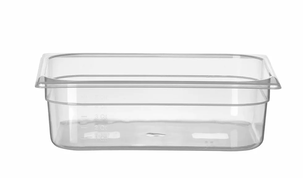 HENDI Pojemnik GN 1/2 - z polipropylenu - 6,5 l - 325x265x(H)100mm