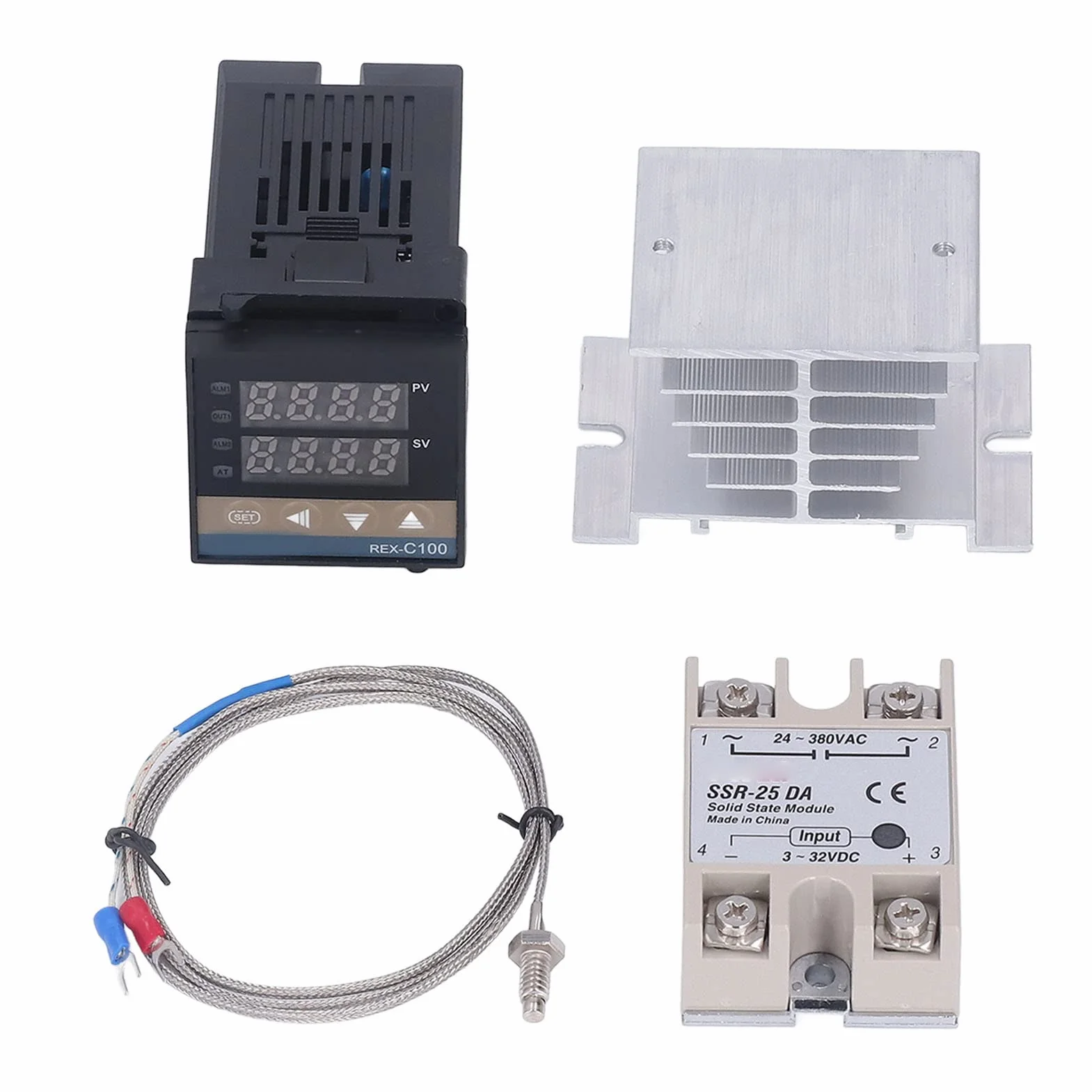 Regulator PID REX C100 Kontroler Temperatury 0–400℃ Cyfrowy