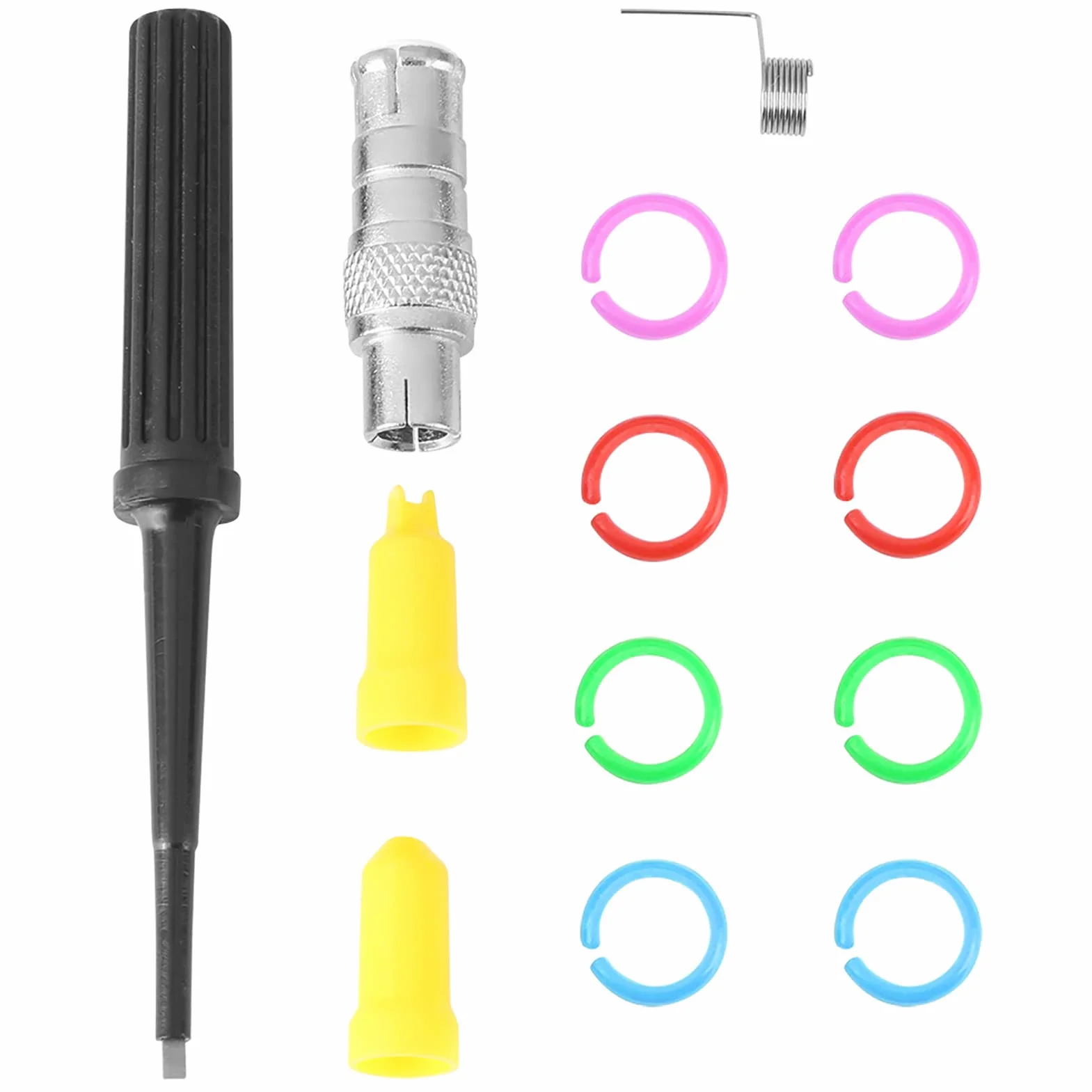 1Pc 200Mhz Zakres Oscyloskopu, Sonda Oscyloskopowa 200Mhz Pp215 Sonda Testowa Klip Bnc P2200 X10/X1 Czarny