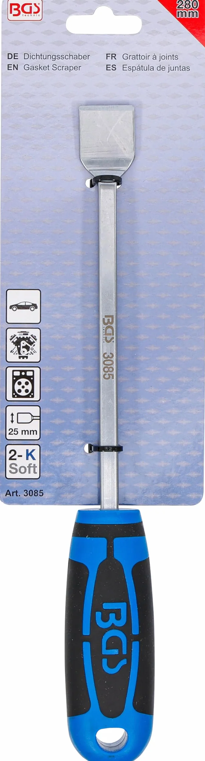 BGS 3085 | Skrobak do uszczelek | 280 mm