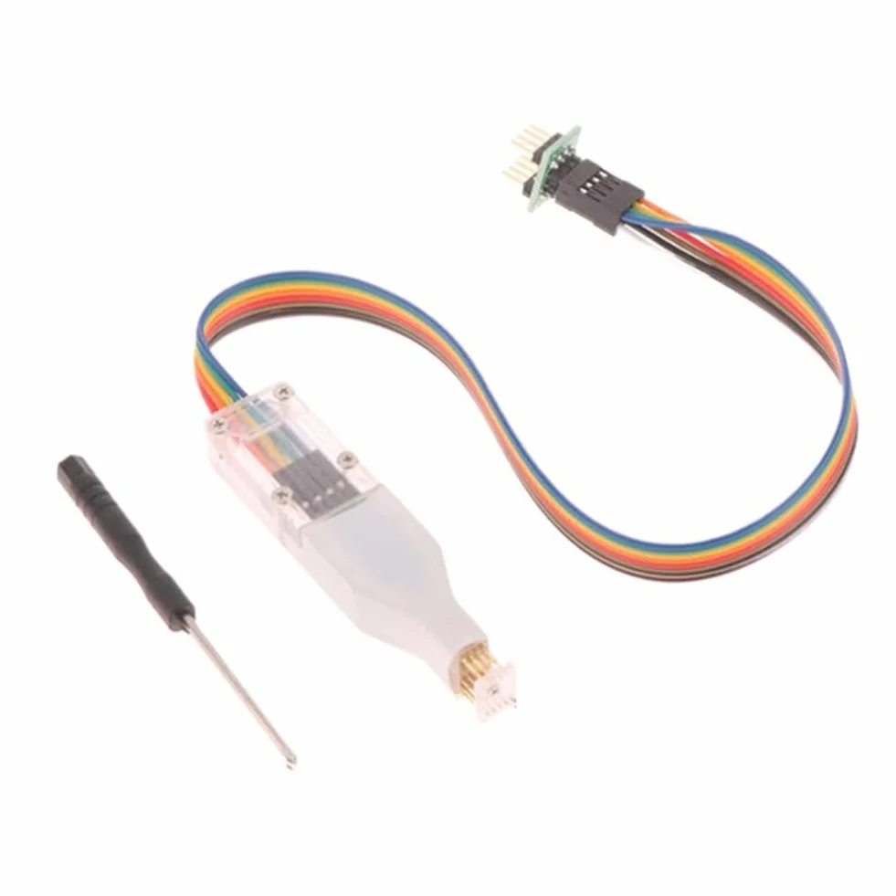 Booso Wson Chip Download Burn Write Probe Spring Needle Flash Eeprom Chip Burner Cable Vsonwson 8x6mm 8.5mm