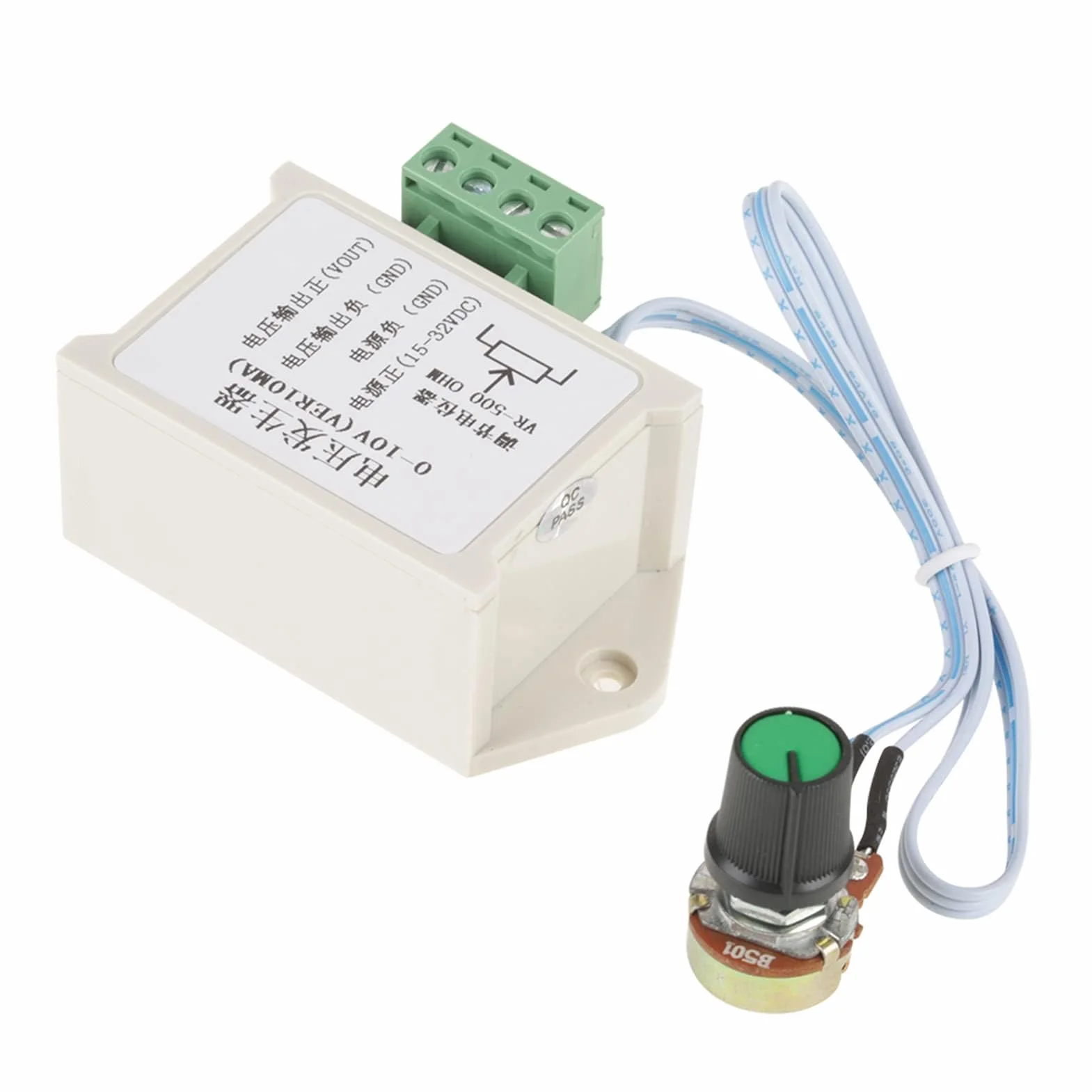 0-10V DC Generator Sygnału Potencjometr 0-10V 10mA Regulowany Analogowy Generator Sygnału Napięcia dla Interfejsu PLC i MCU
