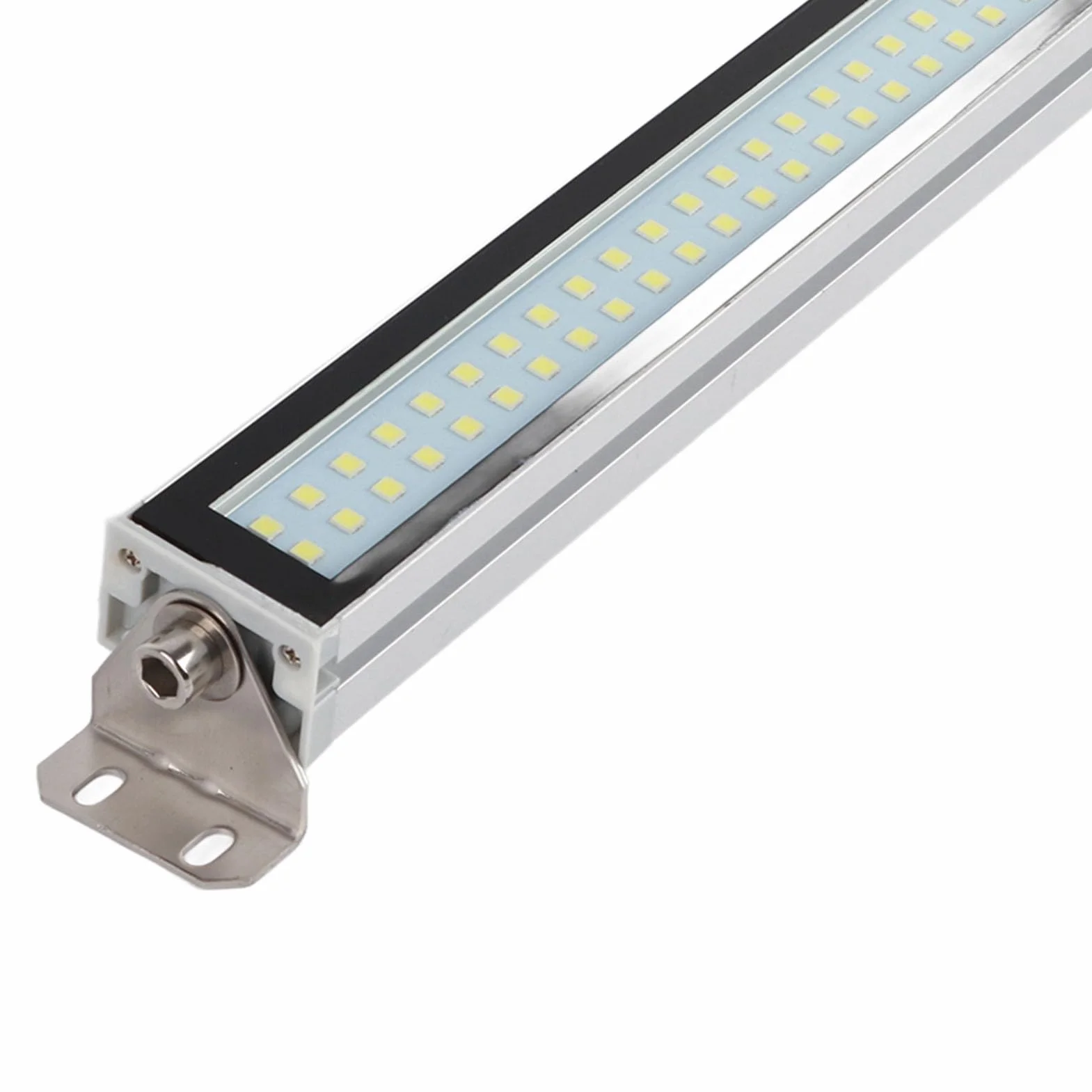 Oświetlenie lampy LED maszyn przemysłowych, IP67 Wodoodporny przeciwwybuchowy 24V 36V 12W High Brightness LED Work Light z metalową podstawą obrotową 360 °, Oświetlenie maszyn CNC