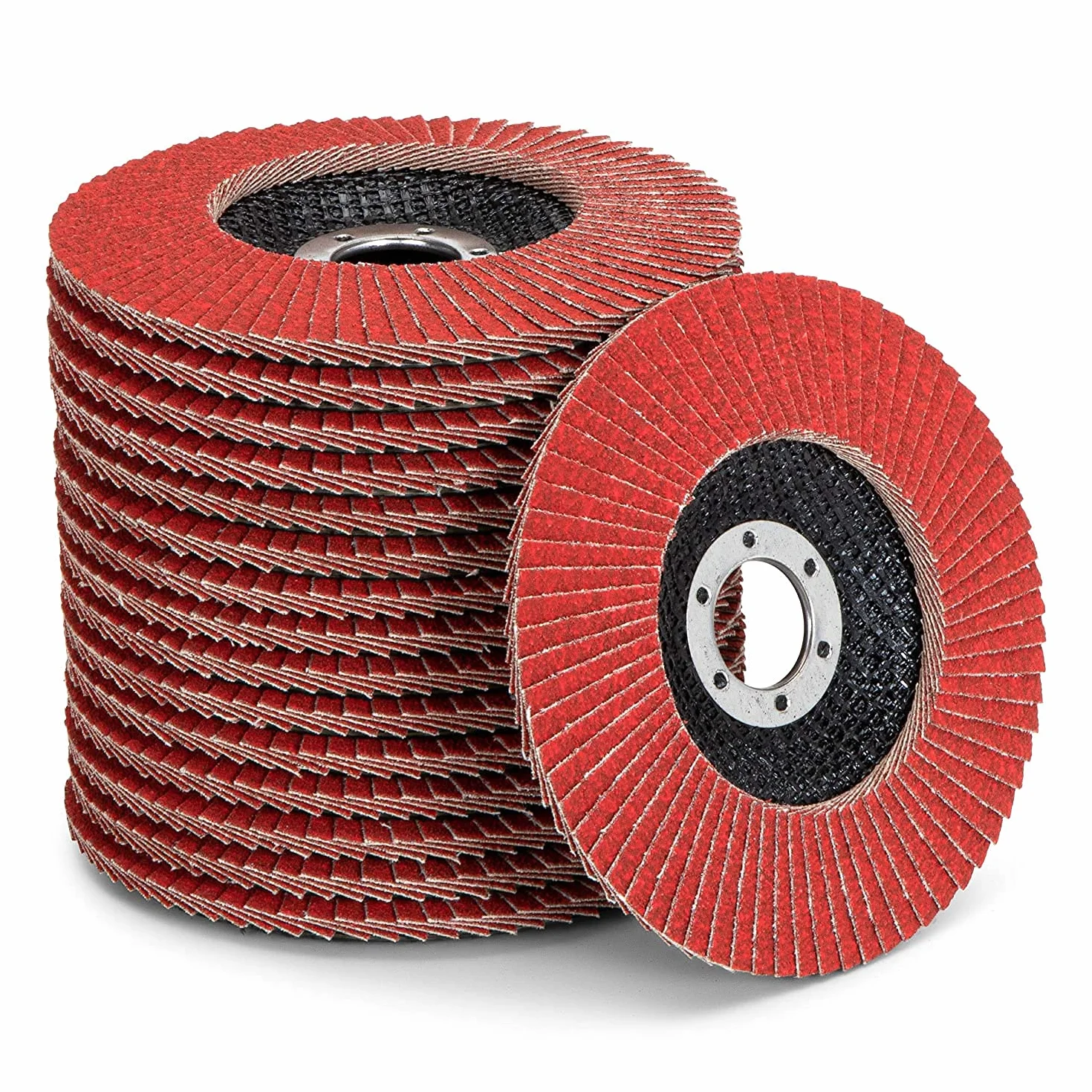 Ceramiczna tarcza wachlarzowa 125 mm ziarnistość 60 do metalu 10 sztuk