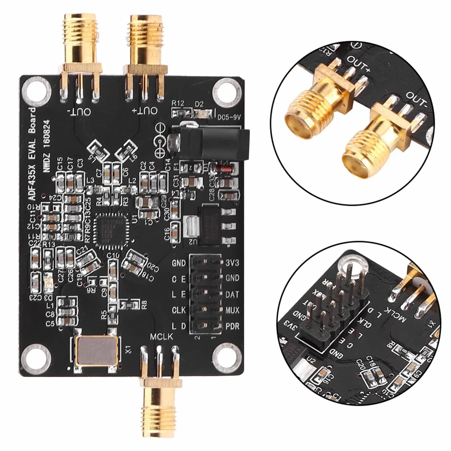 35M-4.4GHz Generator Sygnału źródła Sygnału RF Moduł Generatora Sygnału Płyty Rozwojowej ADF4351