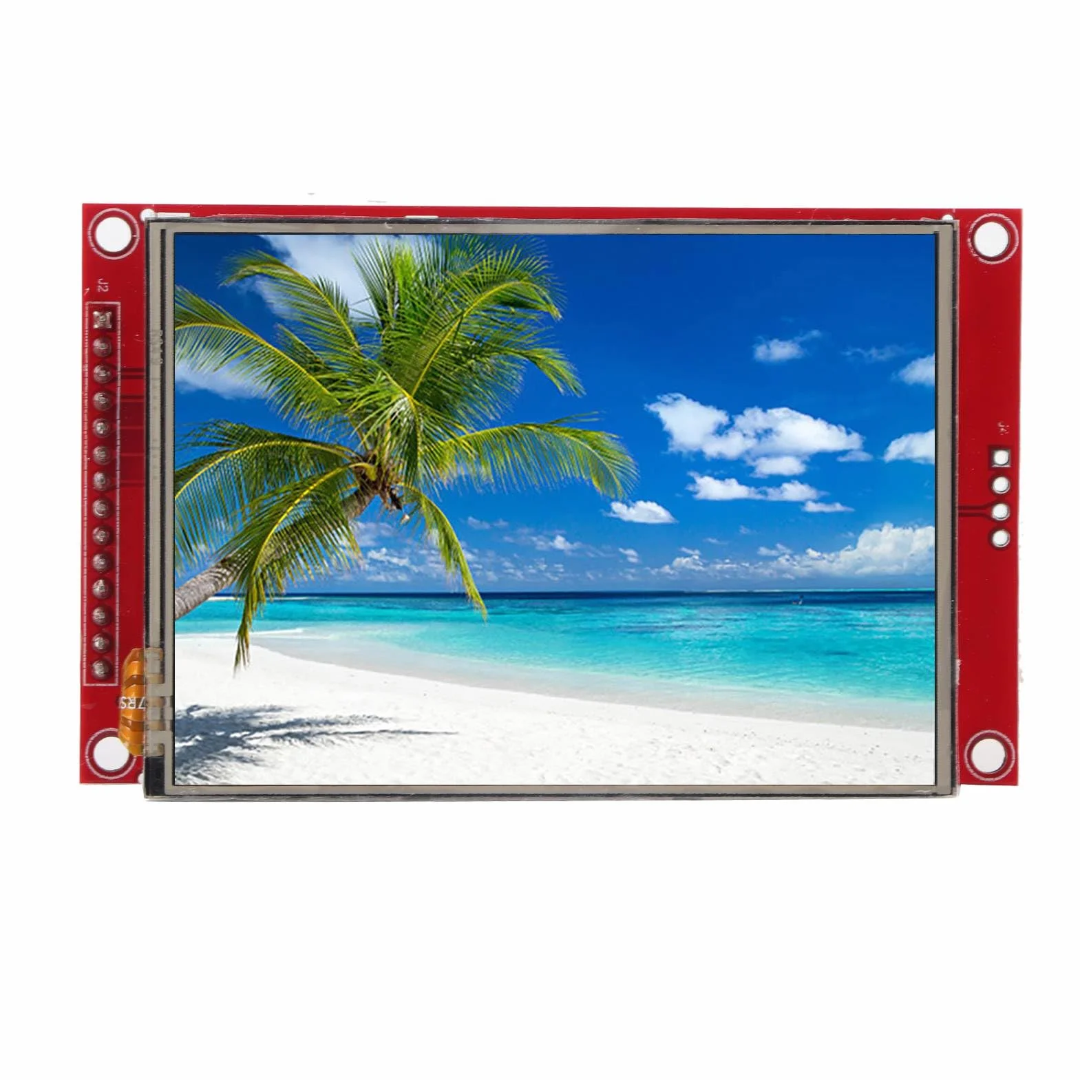 Moduł Wyświetlacza LCD Wyświetlacz 3,2 Cala 240x320 Moduł Wyświetlacza TFT LCD 4-przewodowy Ekran LCD TFT SPI z Klatką na Karty(With Touch)