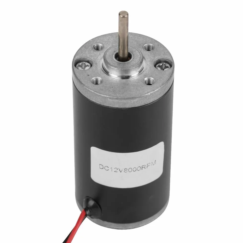 DC-Motoren, Dauermagnet 31ZY 6V / 12V / 24V 3500-8000 obr./min Hochgeschwindigkeits-CW/CCW-Dauermagnet-DC-Motor f¨¹r DIY-Generator (12 V 8000 U/min)