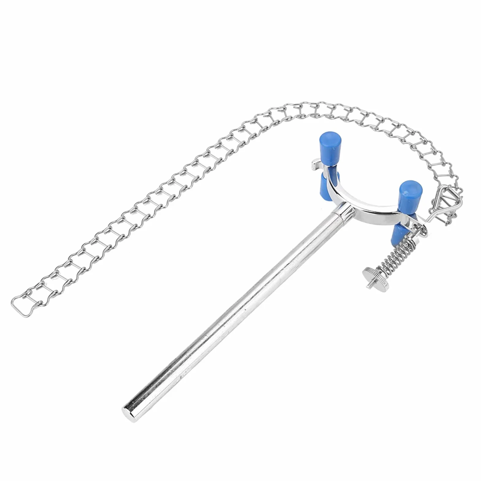 Zacisk Łańcuchowy Laboratoryjny Ze Stali Nierdzewnej Zacisk Łańcuchowy Do Zlewek Laboratoryjnych Zacisk Łańcuchowy 80Mm-150Mm Uchwyt Do Pojemnika Do Doświadczeń