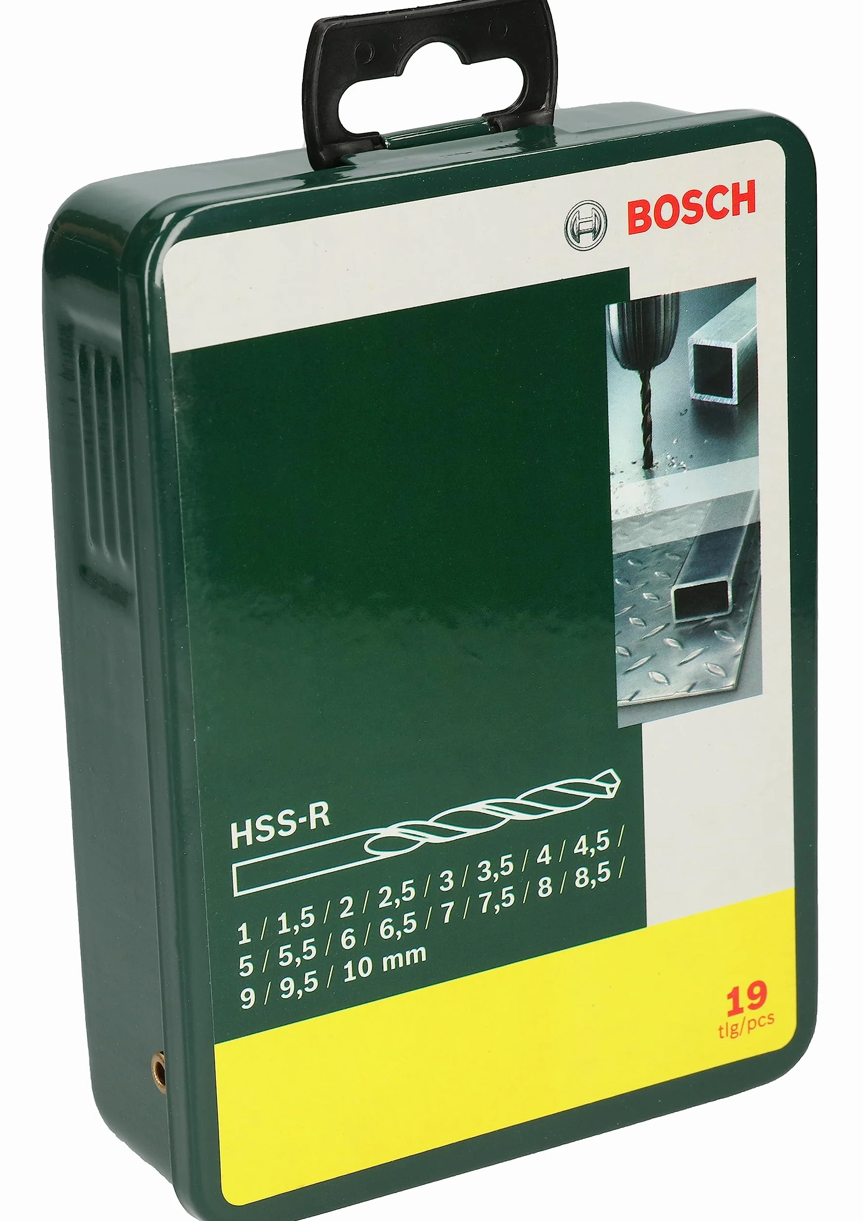 Bosch 19-częściowy zestaw wierteł do metalu HSS-R