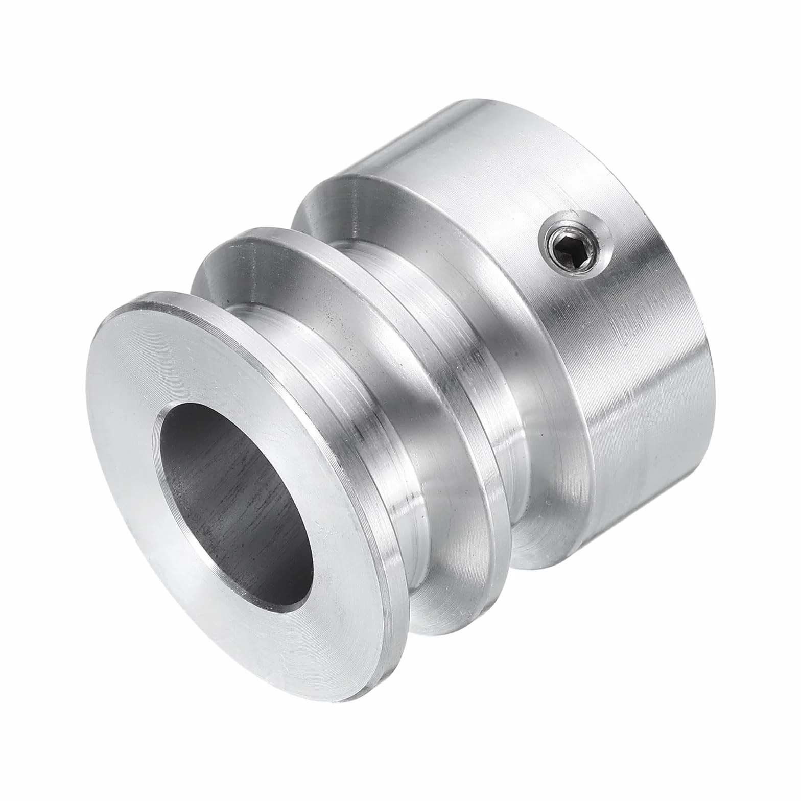 Koło pasowe V z podwójnym rowkiem 15mm 30mm ze stopu aluminium do wału silnika 6mm (1/4")
