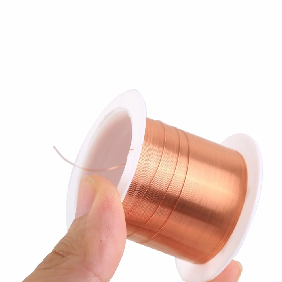 Drut miedziany emaliowany 0,2 mm x 20 m - cewka magnetyczna do transformatora i indukcyjności