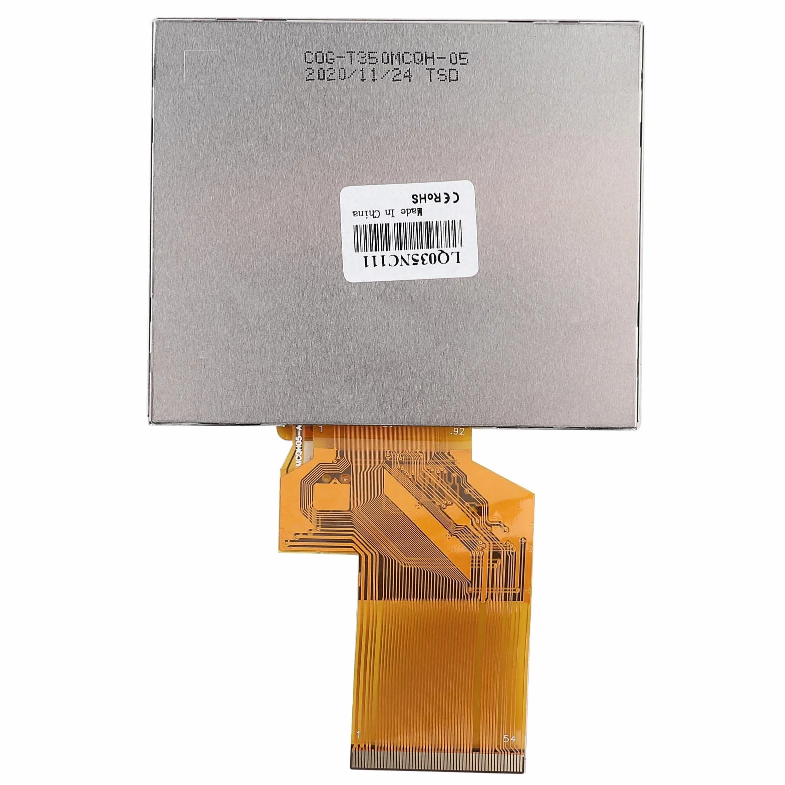 FTVOGUE 3.5 "TFT LCD Bildschirm 320x240 Aufl?sung Kompatibel mit LQ035NC111 54pin LCD