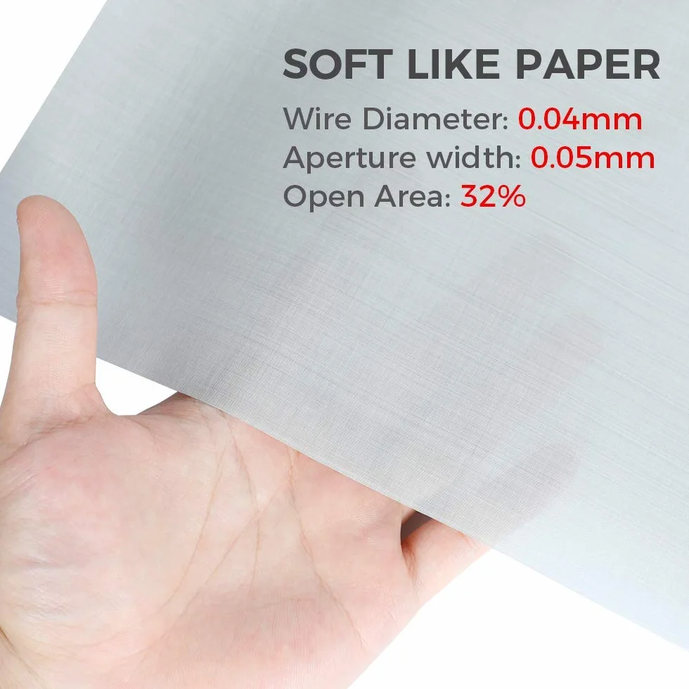 Gewebter Draht 120 Mesh, 1 Rollen 30 * 100 cm 304 Edelstahl-Mesh-Bildschirm für Heimwerker, Lüftung, Filter, Sicherheit, Fenster & Garten usw.