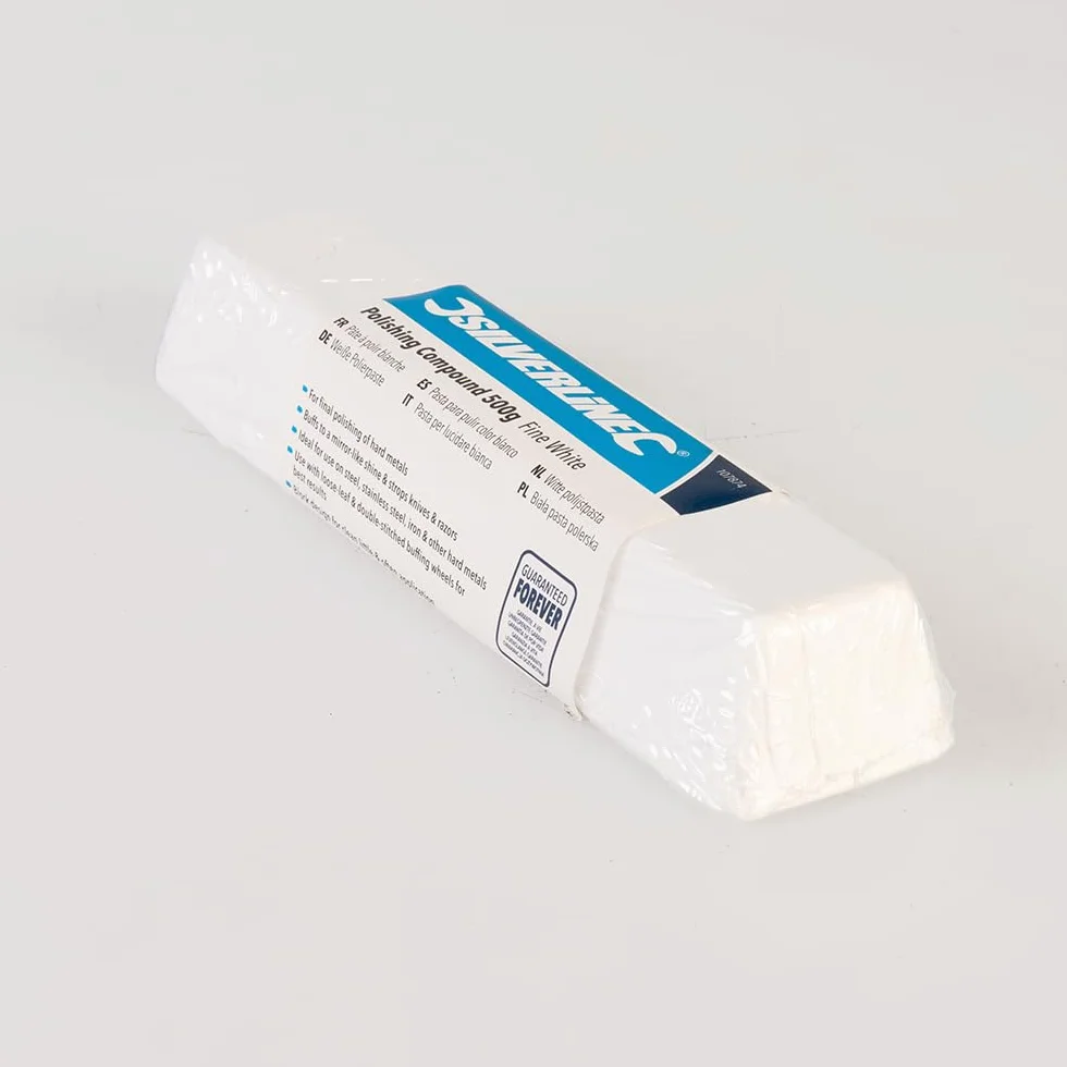 Silverline 107874 Pasta Polerska, Biała, 500 g