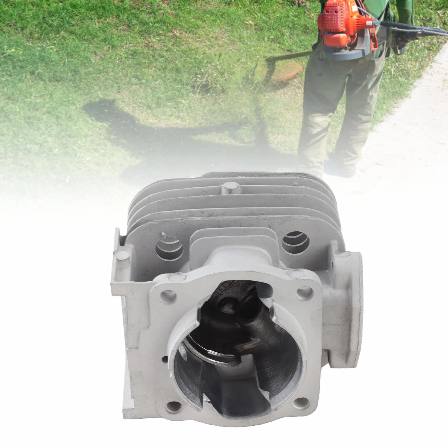 Zestaw Cylindrów i Pierścieni Tłokowych do Kosy Spalinowej TL52 44MM