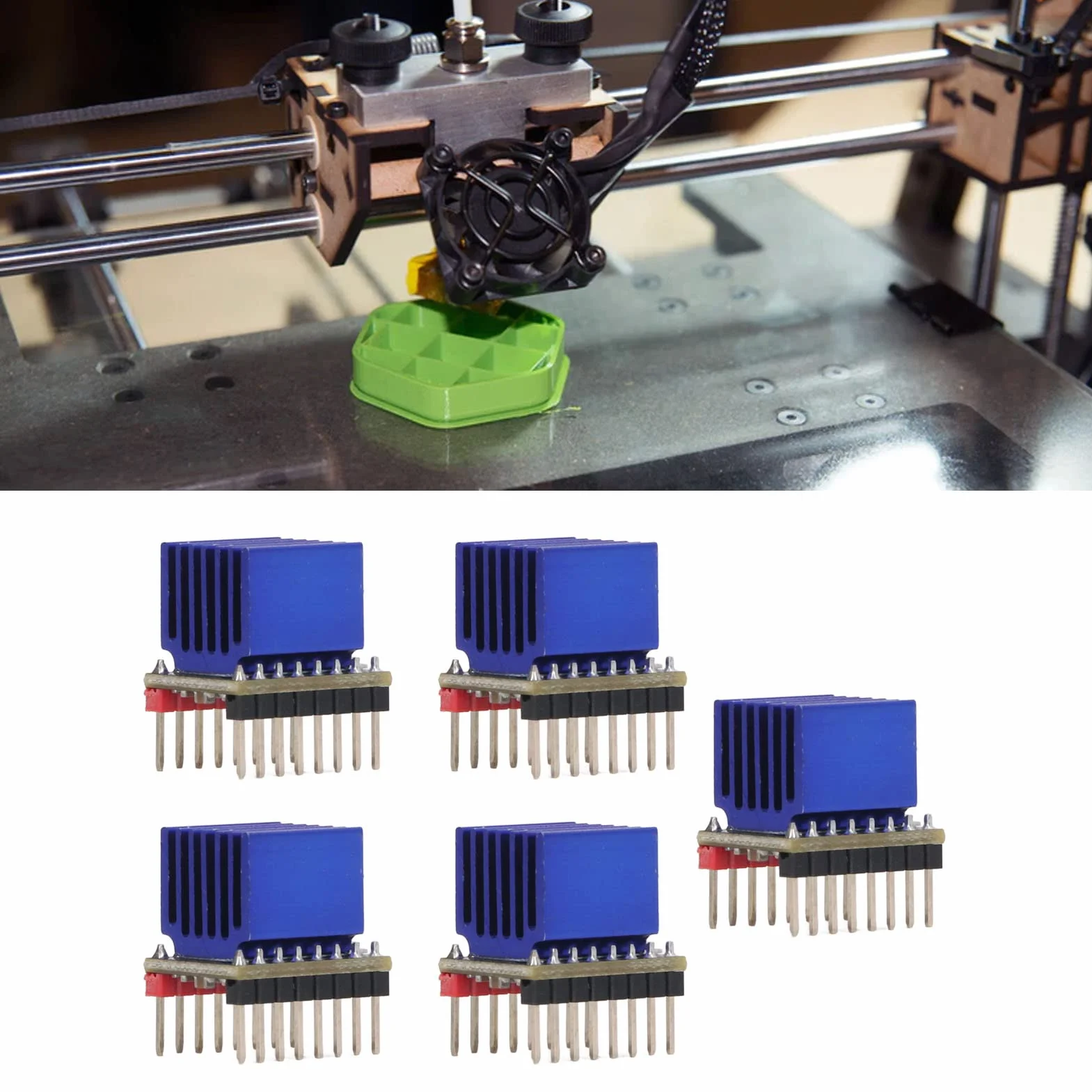TMC2209 V2.0 Stepstick Sterownik Silnika Krokowego 2.5A Uart Ultra Silent Nema17
