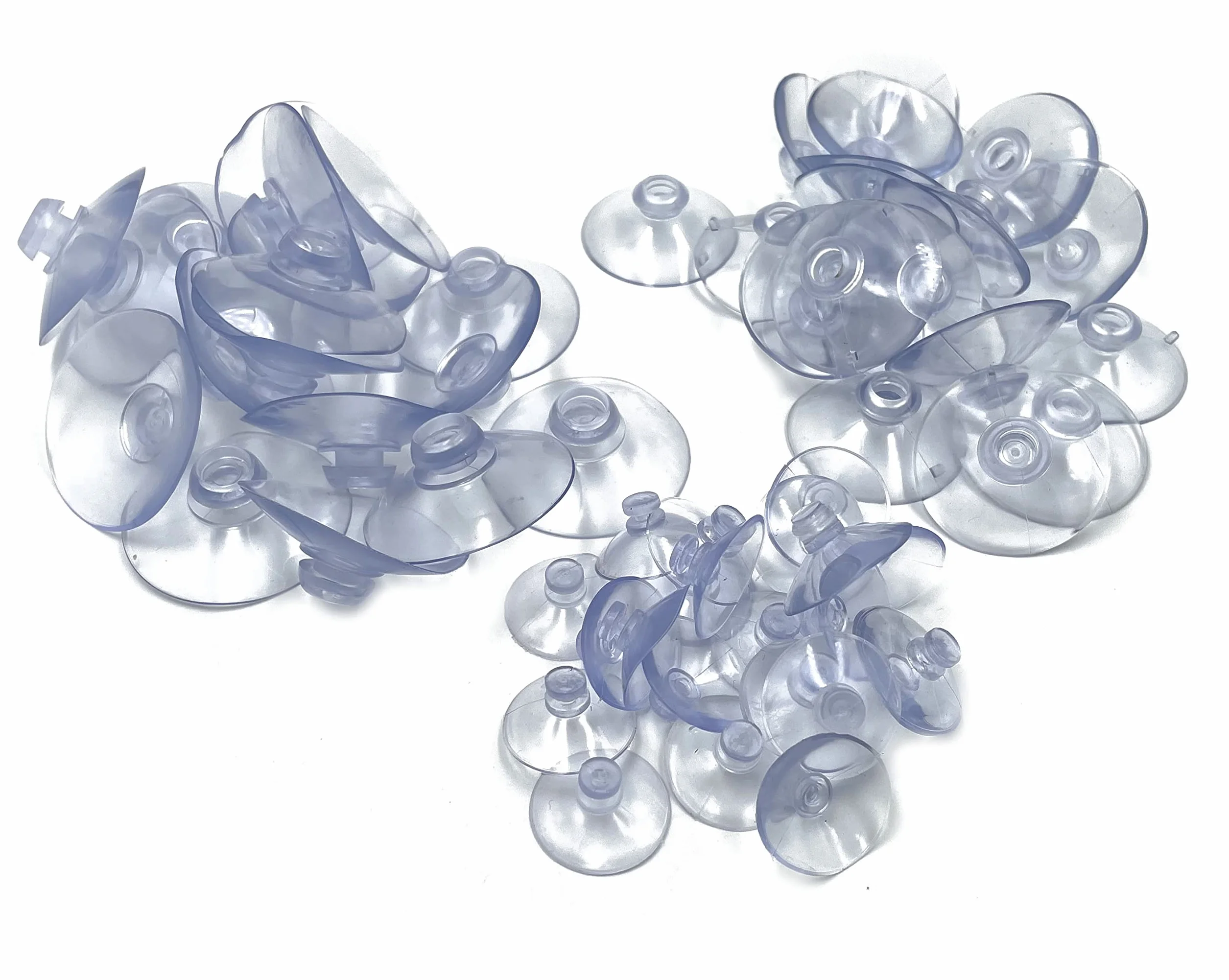 Plastikowa przyssawka do szklanych blatów stołu 40 mm 35 mm 22 mm guma przezroczysta antykolizyjna