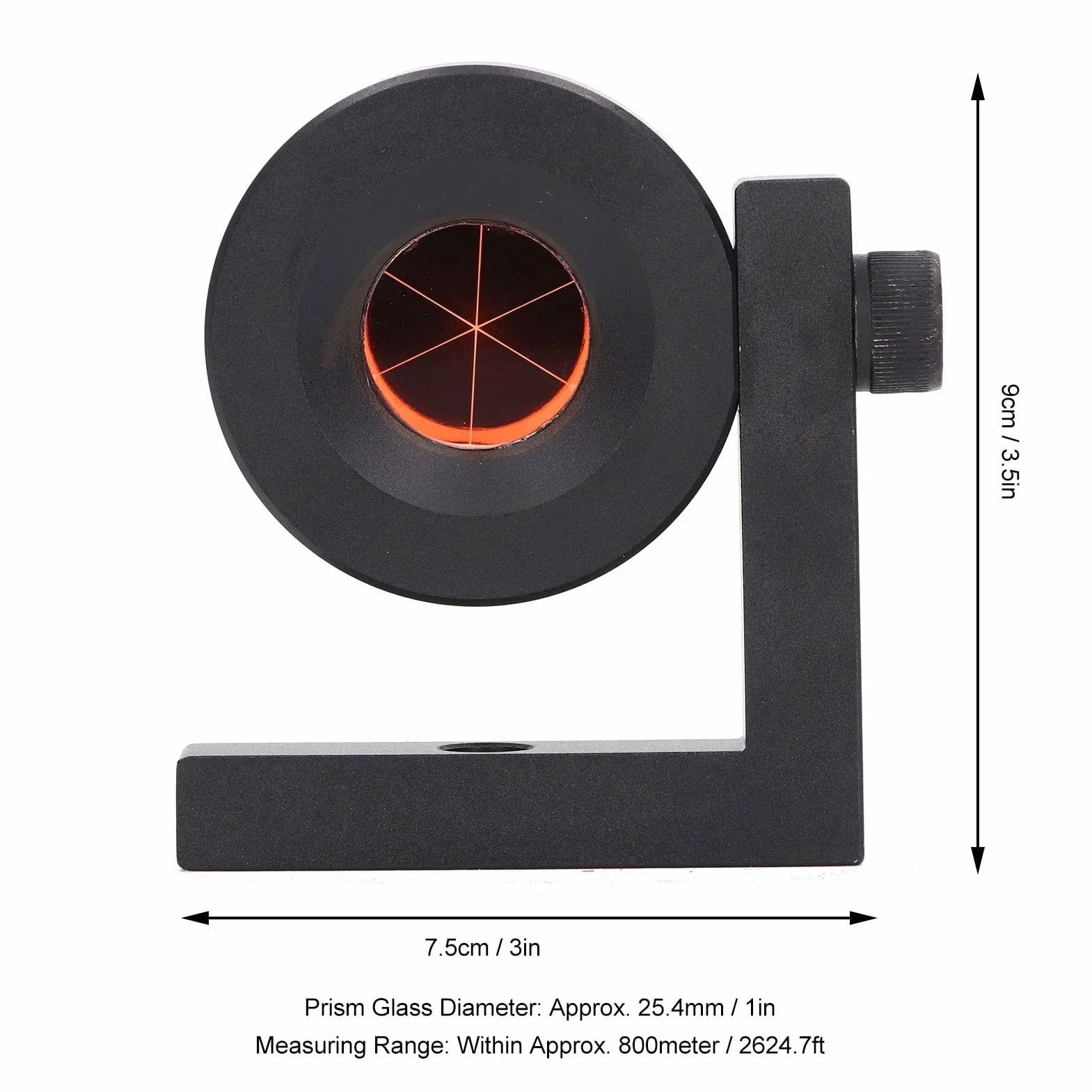 Pryzmat 90 Stopni Pryzmat Kątowy - Mini Pryzmat GMP104 Tachimetr Pryzmat Pryzmat Geodezyjny 0/-30mm Tachimetry Geodezyjne