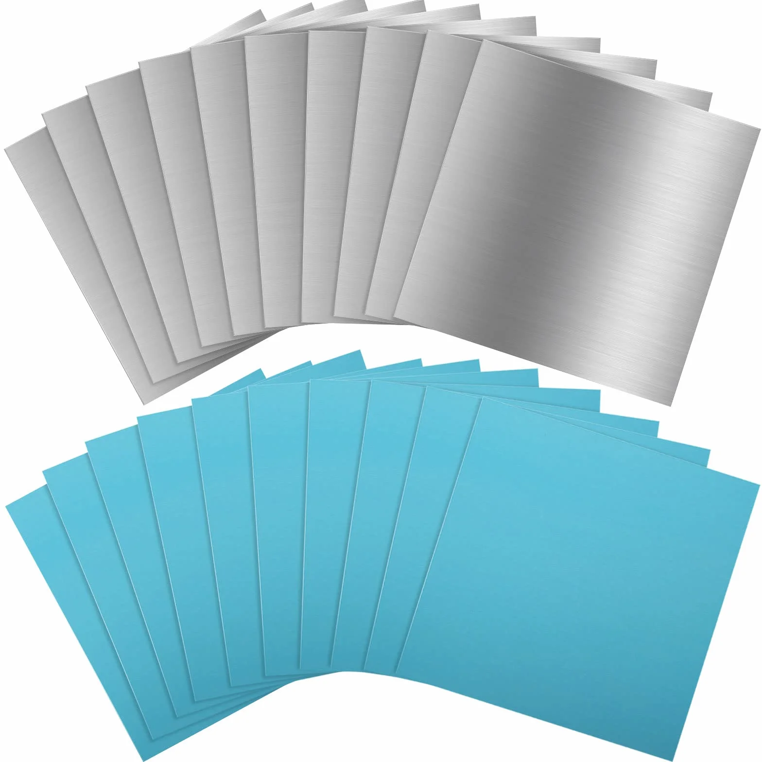 Blachy aluminiowe 0,5 mm 15x15 cm 6061 płyta metalowa z folią ochronną