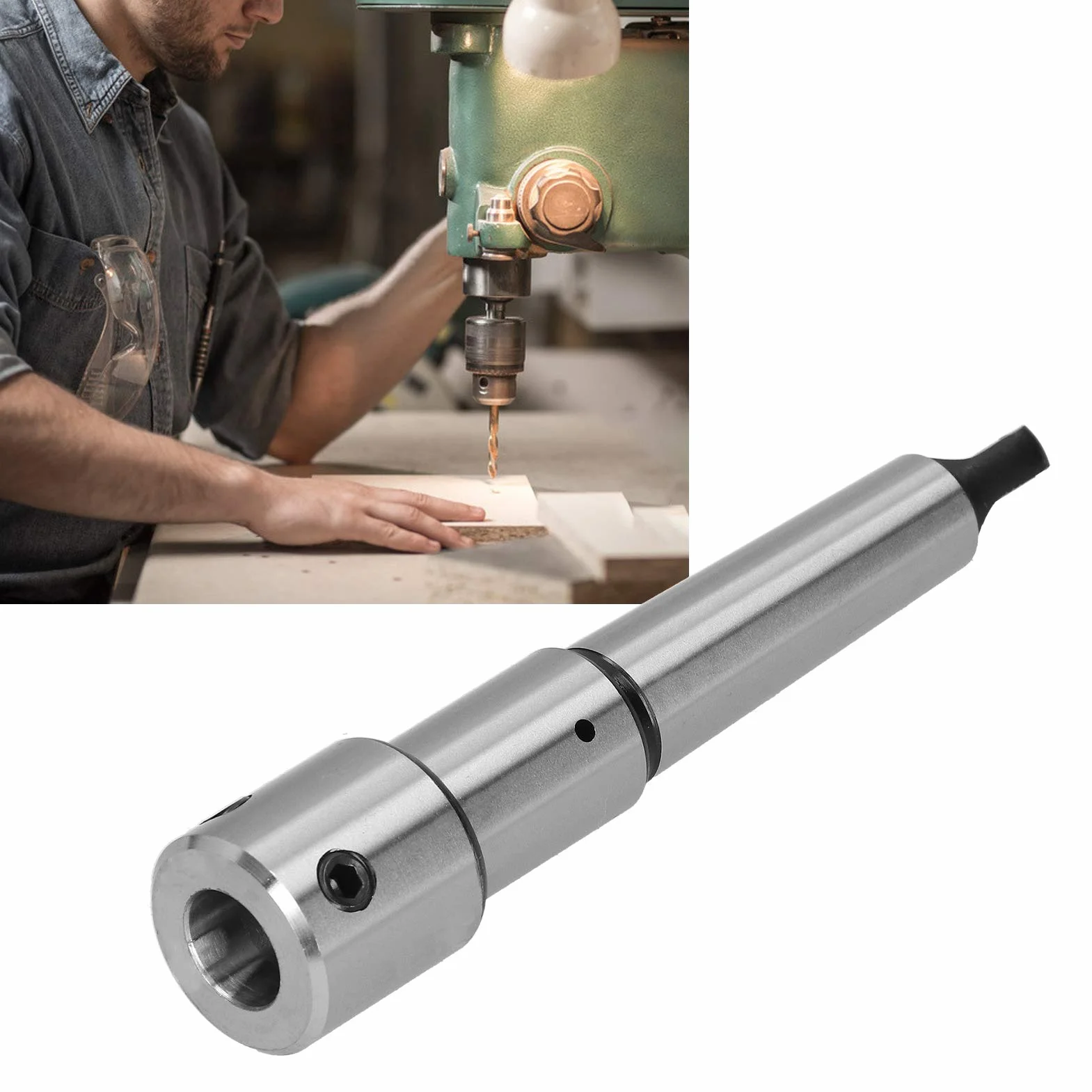 Adapter Weldon MT3 Trzpień Stalowy Uchwyt Wiertarski 19.05mm