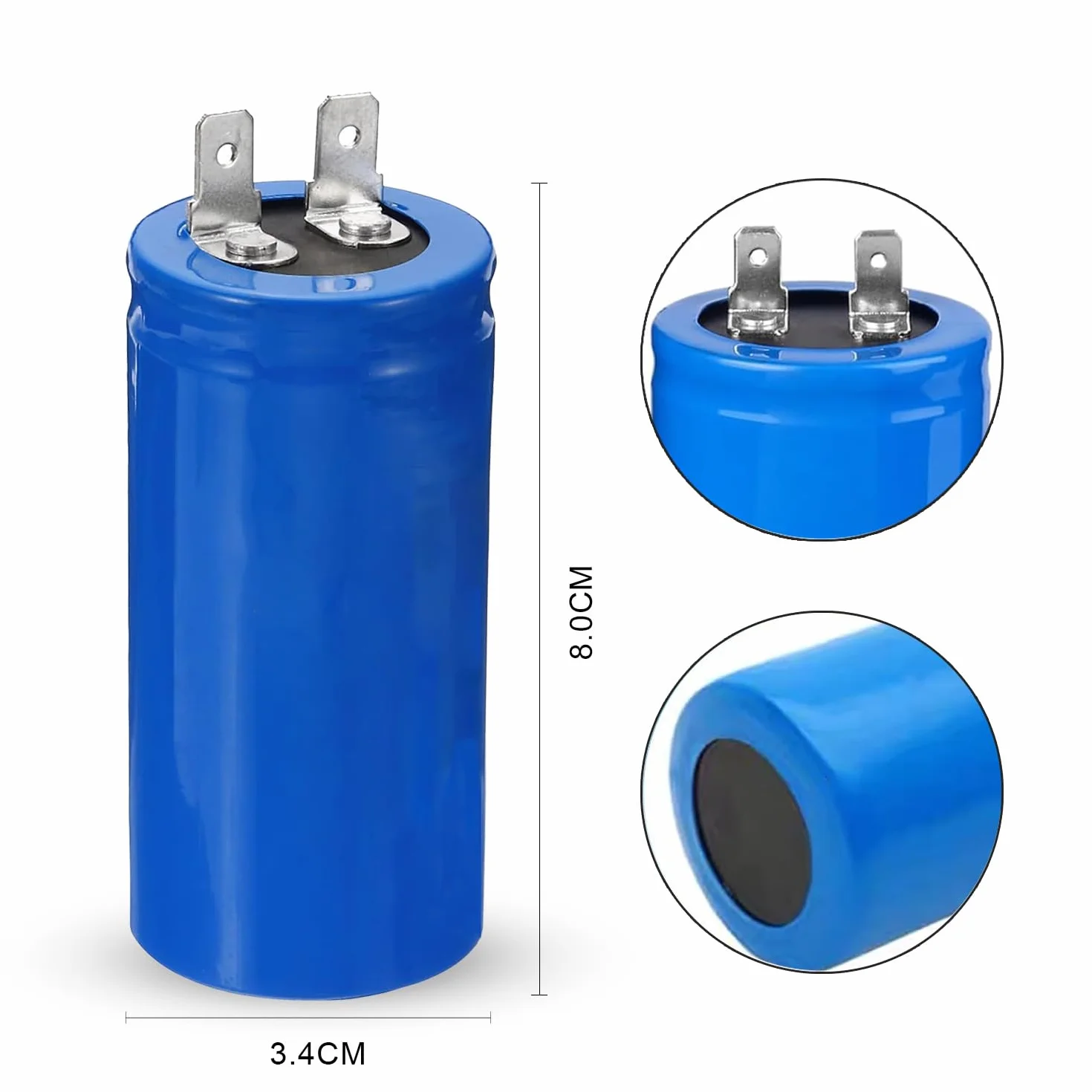 Iruihoo CD60 kondensator silnikowy 150µF 450 V 50/60 Hz rozruchowy