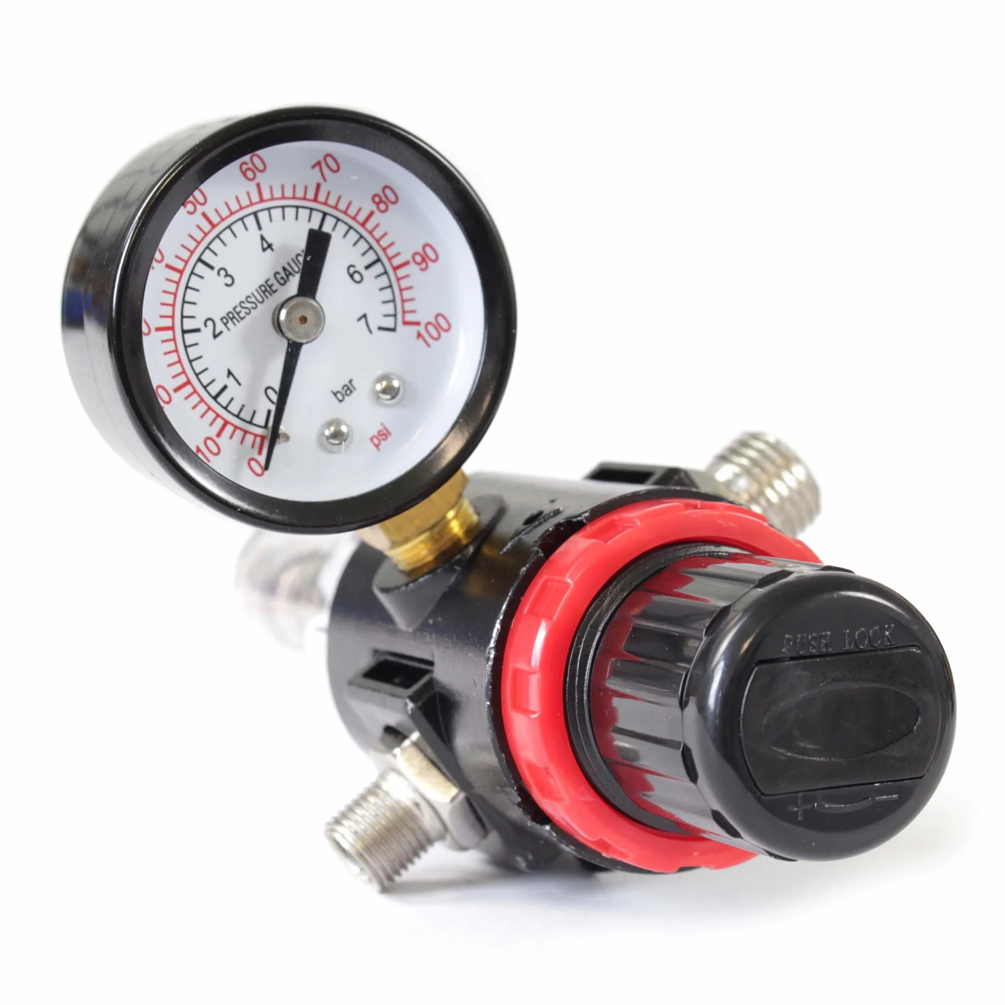 Akcesoria do aerografu – regulator ciśnienia filtr separator wody 7bar 9,51mm 12,91mm kompresora