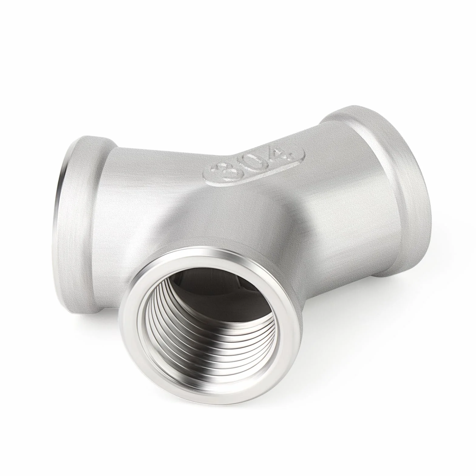 5 sztuk 1/2" BSP gwint wewnętrzny 304 stal nierdzewna 3-drożny kształt Y element łączniki rurowe