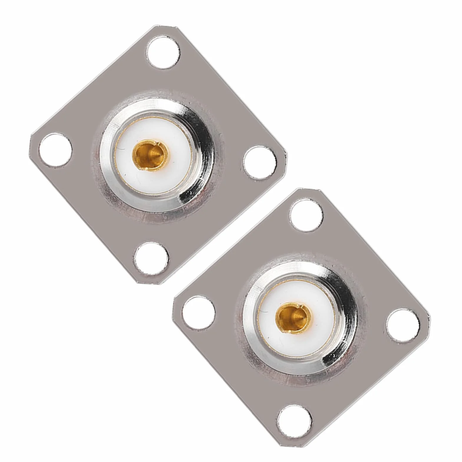 Topiky 2 sztuki gniazdo UHF SO239 Jack panel Chassis Mount RF adapter koncentryczny