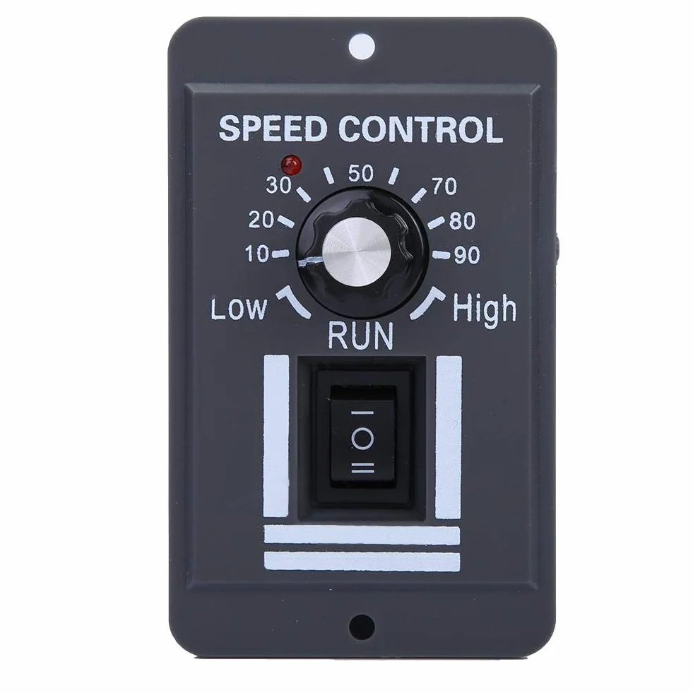 Regulator Prędkości Silnika, Dc 12-60 V 40A Pwm Szczotkowany Regulator Prędkości Silnika Regulowany Sterownik Silnika Przełącznik Cofania