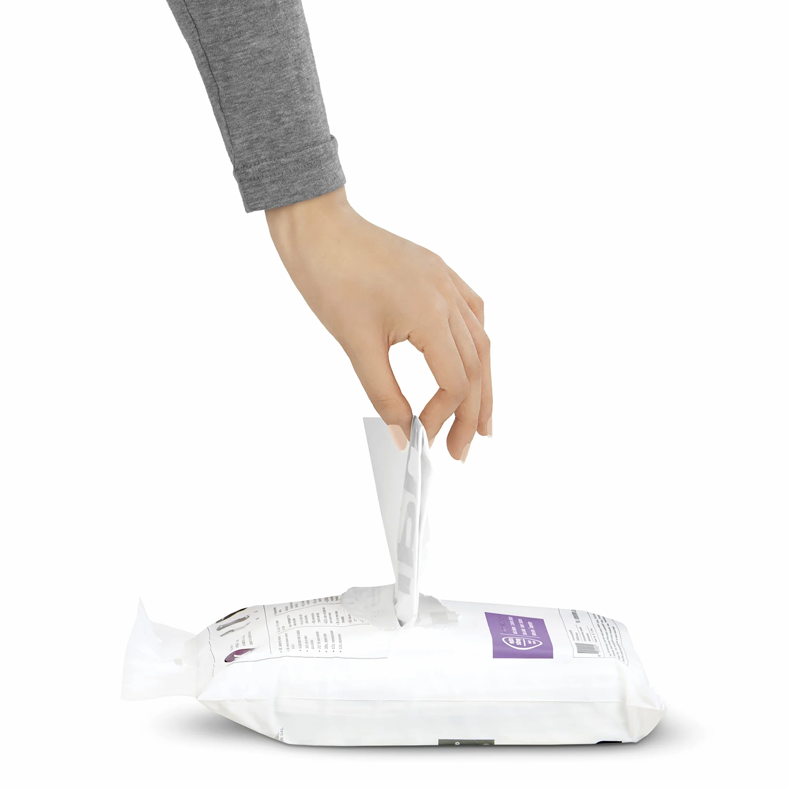 simplehuman Kod CW0408 V Custom Fit Bin Liner Opakowanie zbiorcze, biały plastik (3 opakowania po 20, łącznie 60 wkładek)