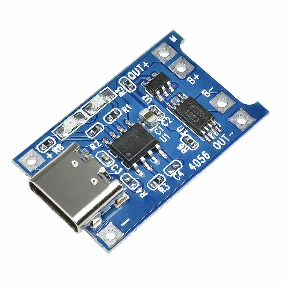 Hailege 10 szt. USB 5 V 1 A 18650 litowa ładowarka modułowa płytka ładująca z podwójną funkcją ochronną