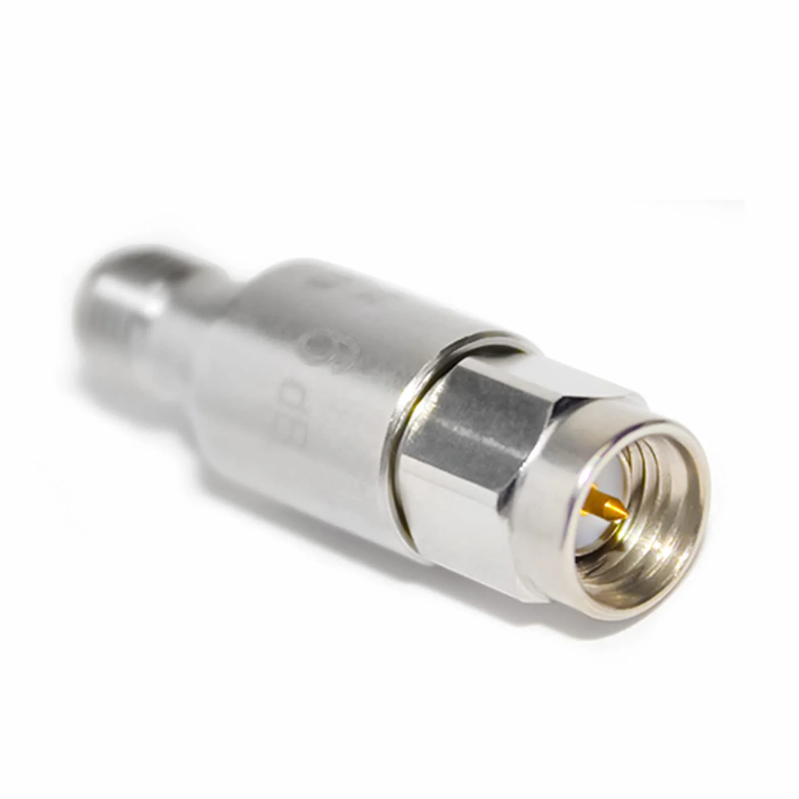 TOJOIN 2 Sztuk TłUmik 8GHz 3-30 dB SMA MęSki na SMA żEńSki StałY TłUmik TłUmik Koncentryczny RF 2w 50ohm (2W 8G 6dB-2pcs)