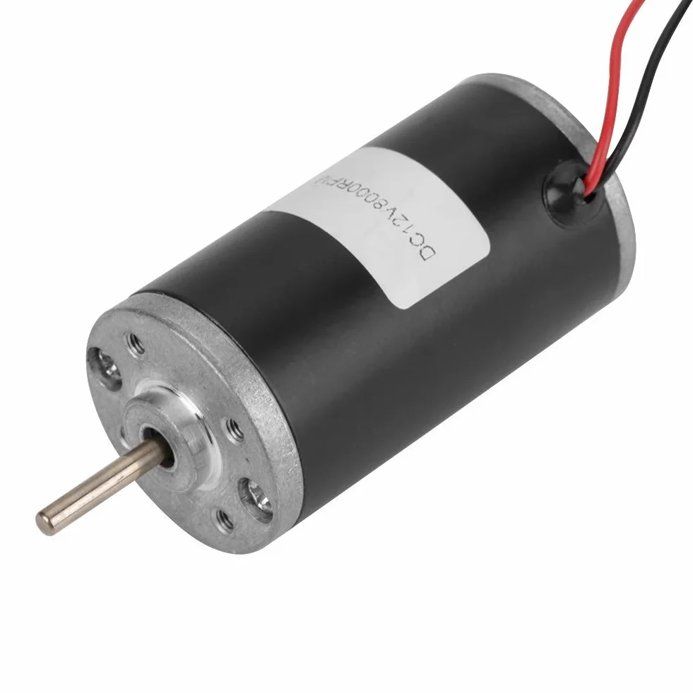 DC-Motoren, Dauermagnet 31ZY 6V / 12V / 24V 3500-8000 obr./min Hochgeschwindigkeits-CW/CCW-Dauermagnet-DC-Motor f¨¹r DIY-Generator (12 V 8000 U/min)