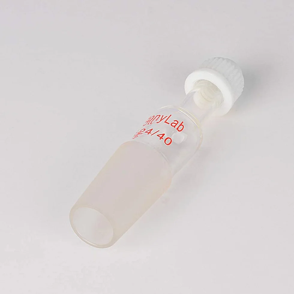 StonyLab Adapter wlotowy termometru z przyłączem wewnętrznym 24/40, wysokość 80 mm, do aparatu destylacyjnego