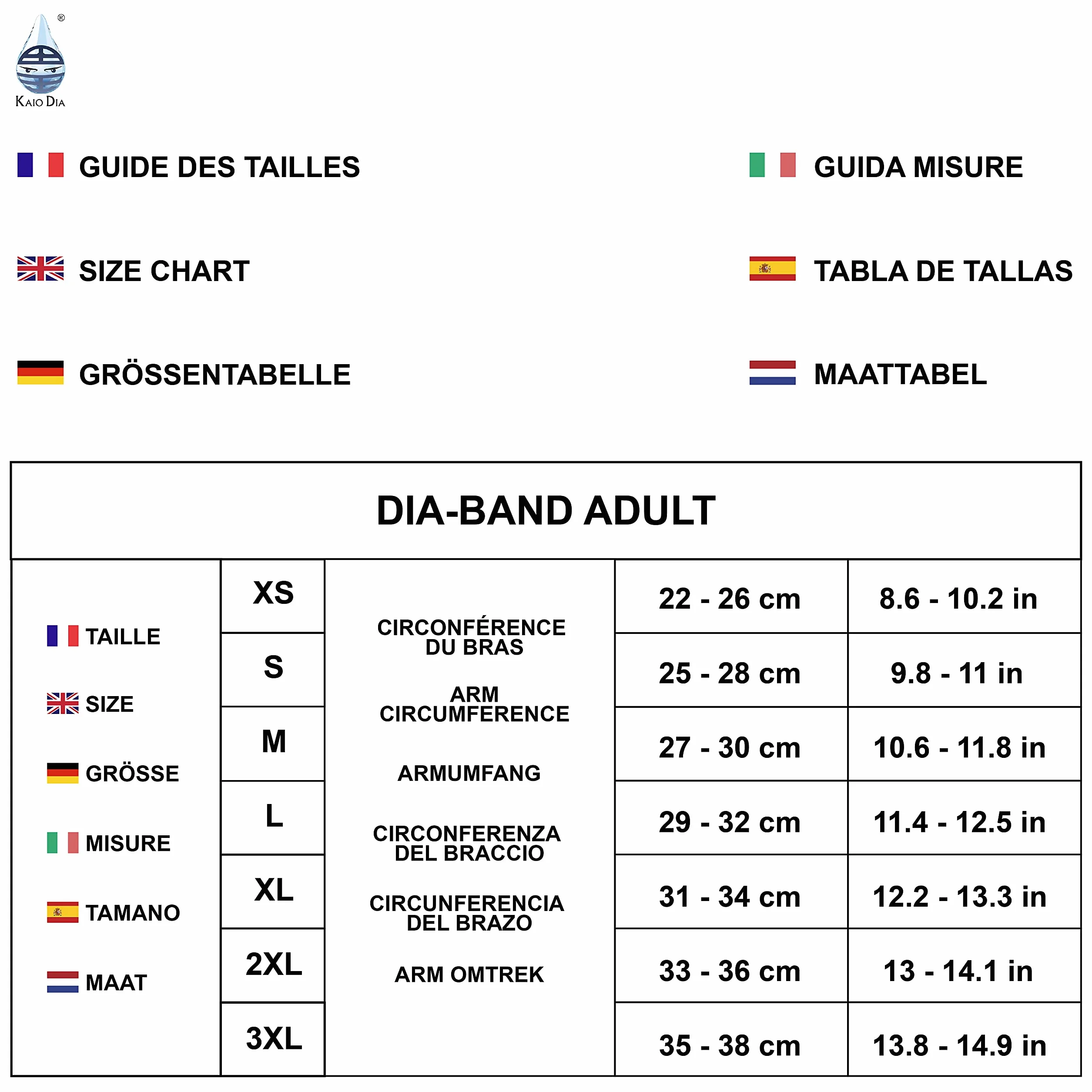 Dia-Band, ultra cienki mankiet do czujnika glukozy Freestyle Libre, Medtronic, Dexcom lub Omnipod - Wygodna i wielokrotnego użytku opaska cukrzycowa. (XS (22-26 cm))